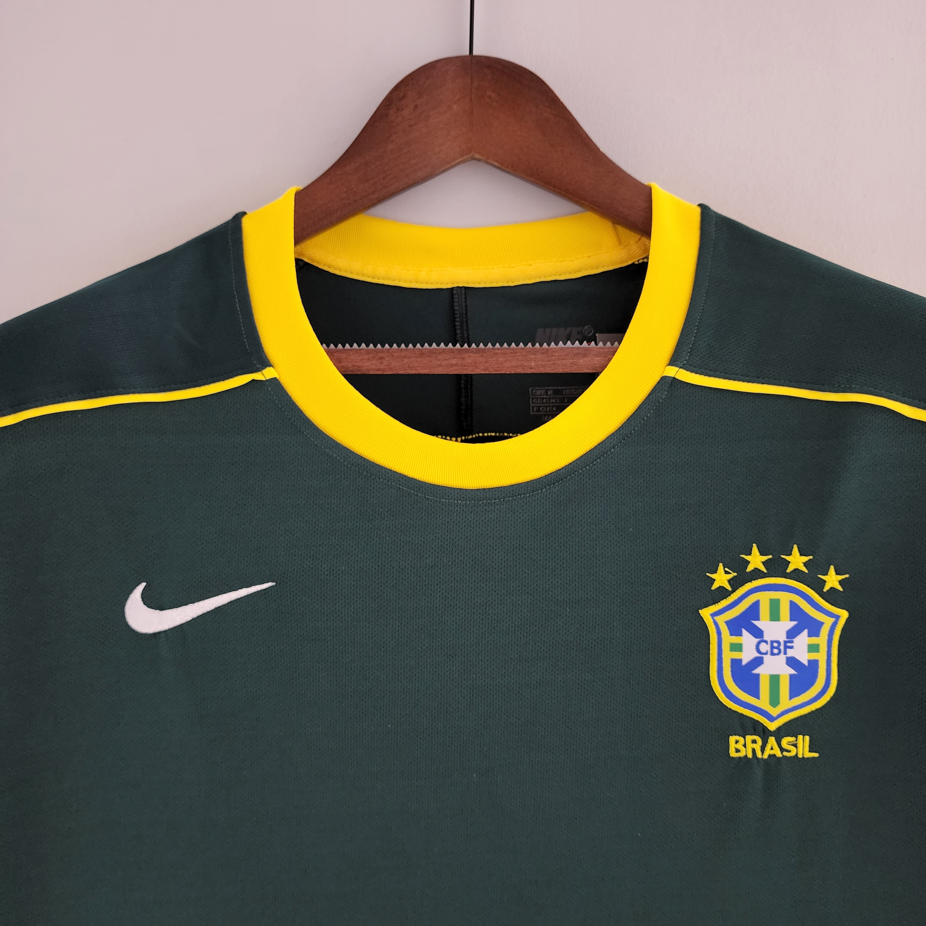 1998 Brazil Goalkeeper Vintage Shirt