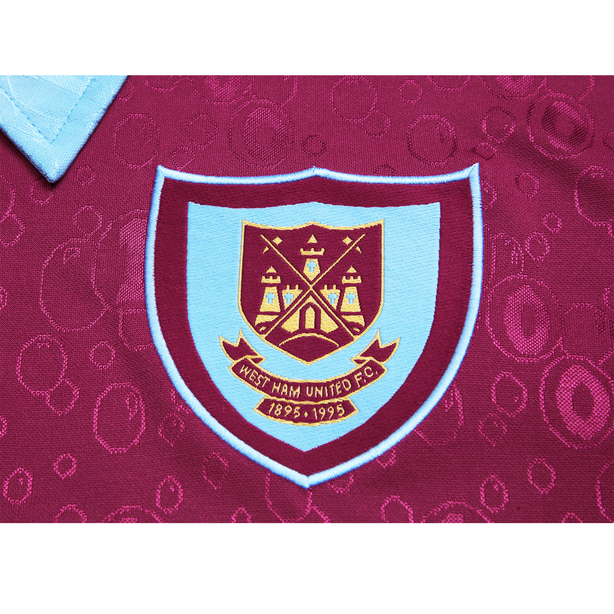1995/96 West Ham Home Retro Football Shirt