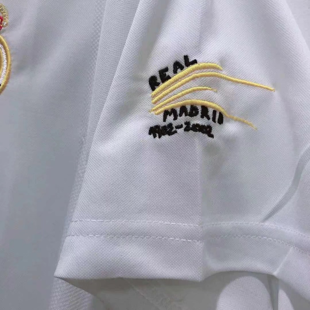 2002/03 Real Madrid Home Champions League Retro Football Jersey