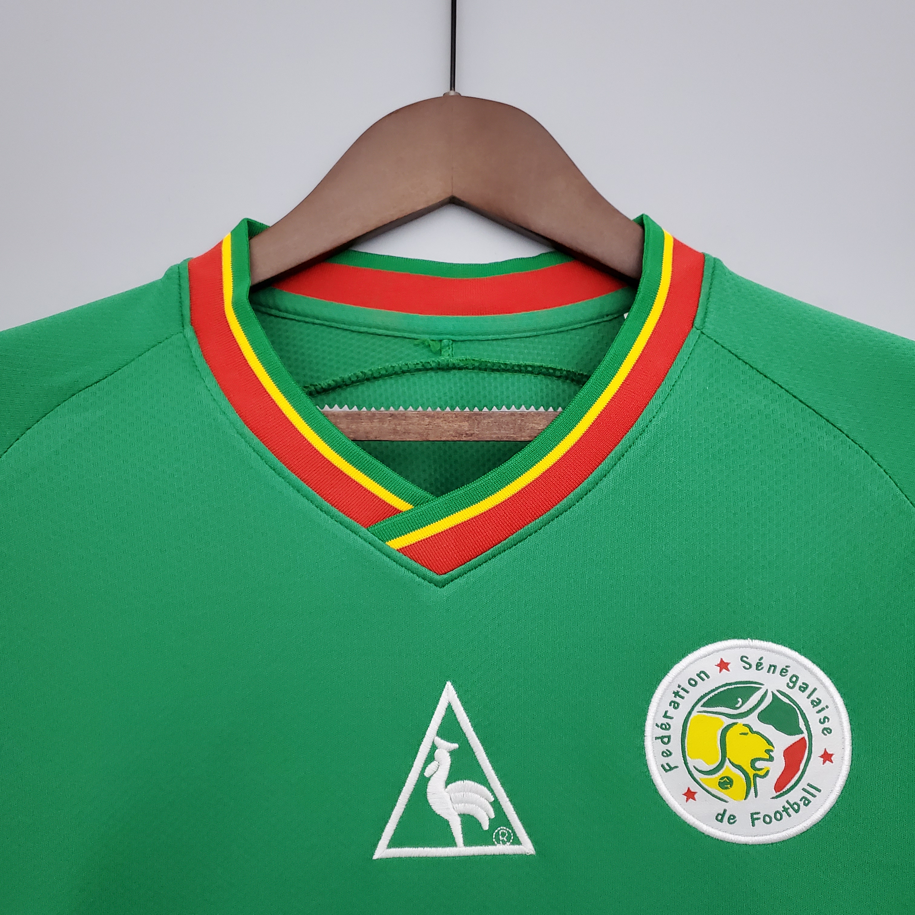 2002 Senegal Green National Team Retro Football Jersey