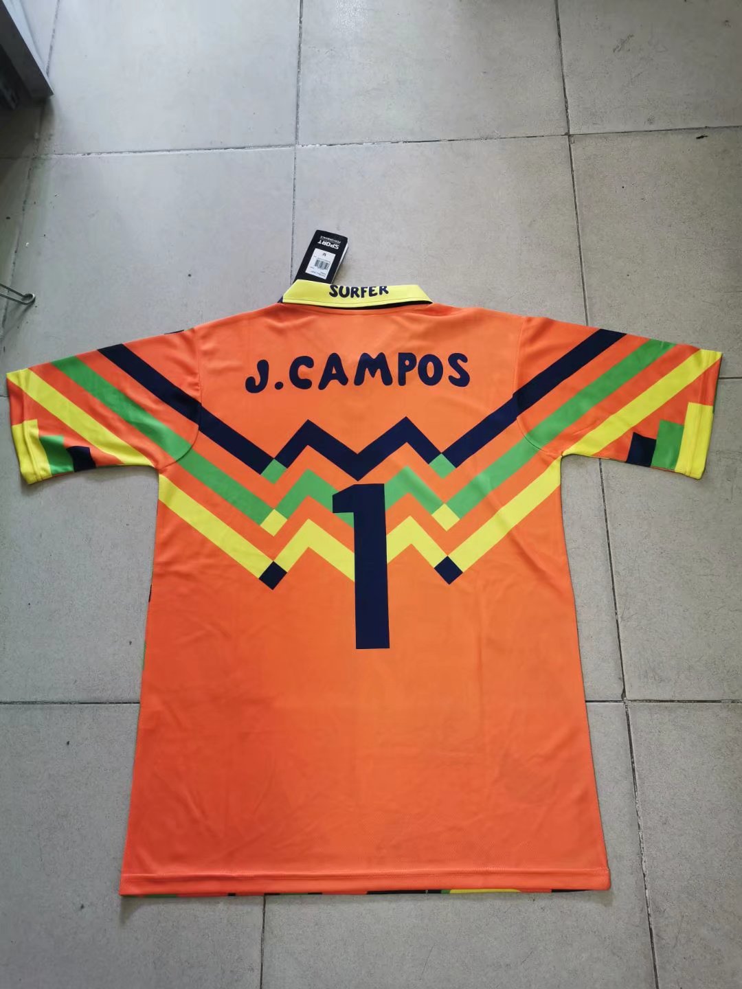 1998 Mexico goalkeeper suit Campos