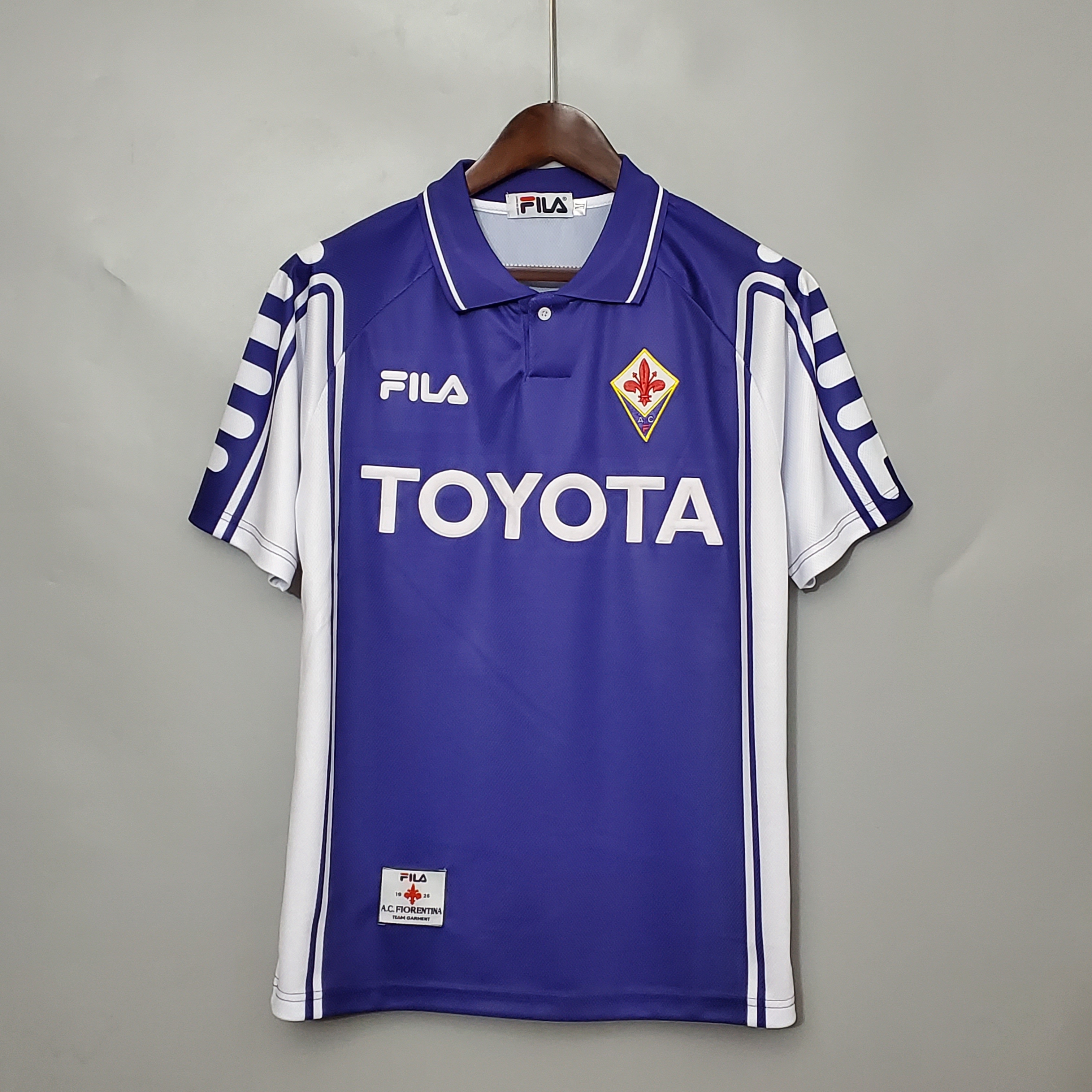 1999/00 Fiorentina Home Retro Football Shirt