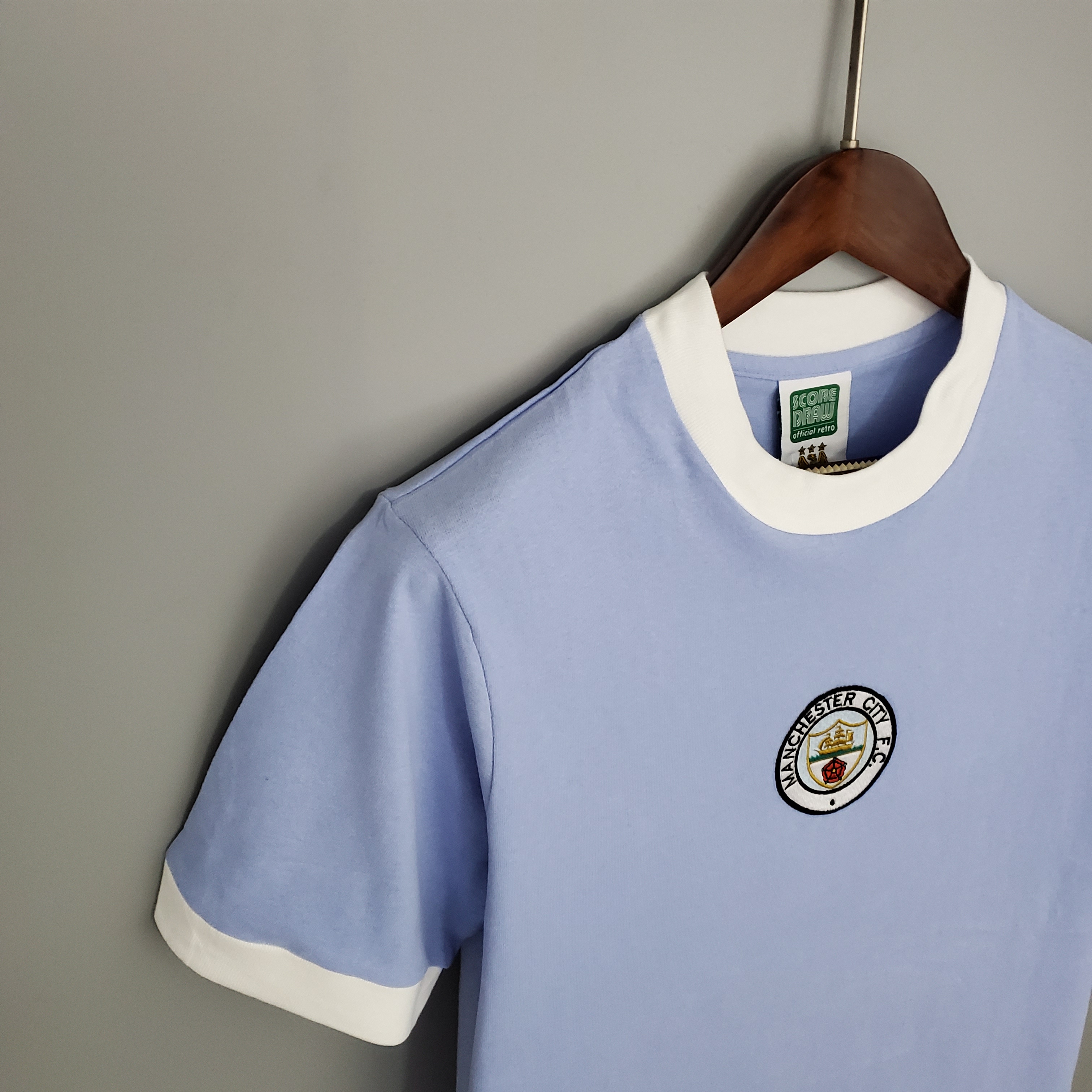1972 Manchester City Retro Football Shirt  
