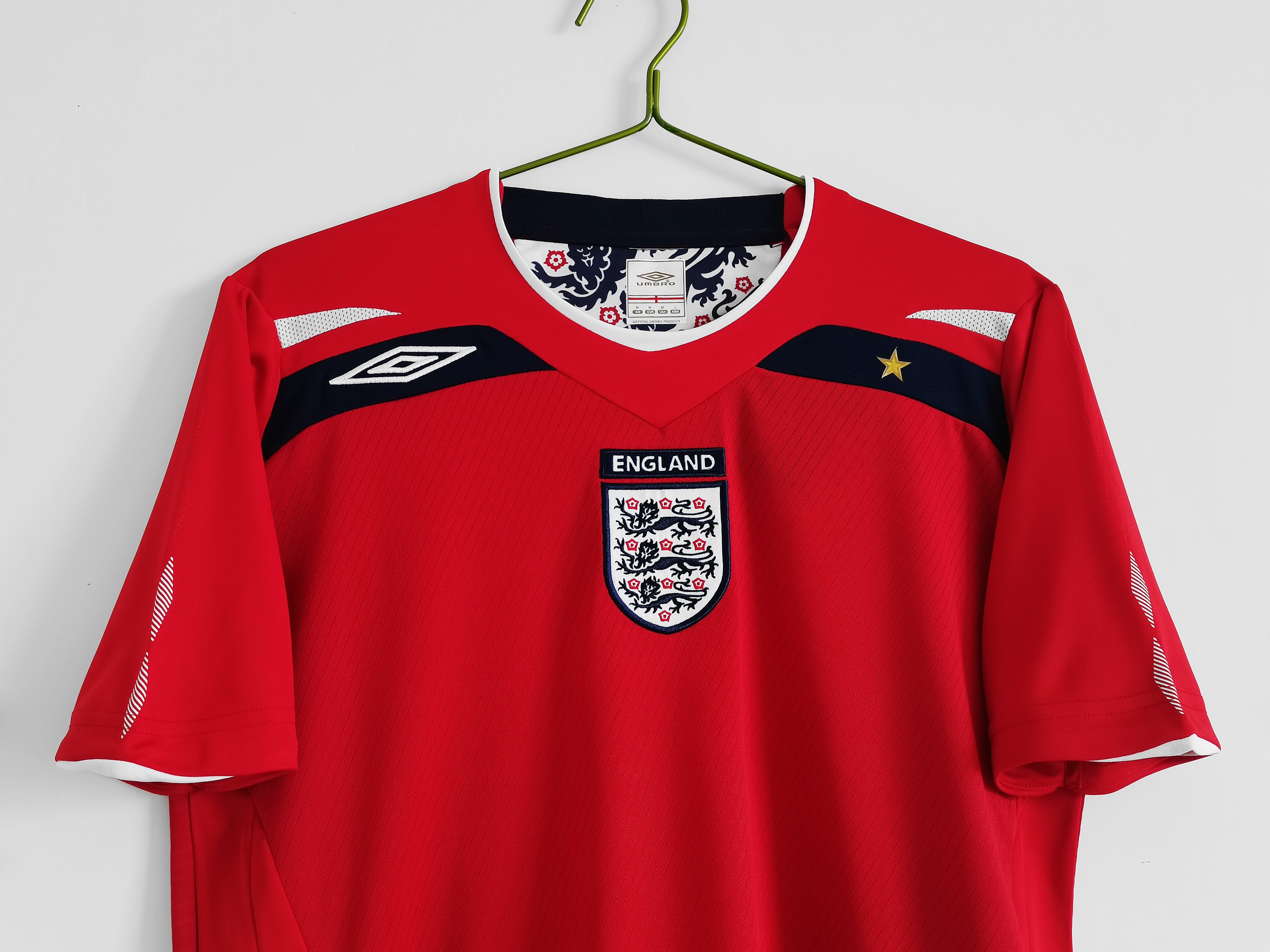 2008/10 England Away National Team Retro Jersey