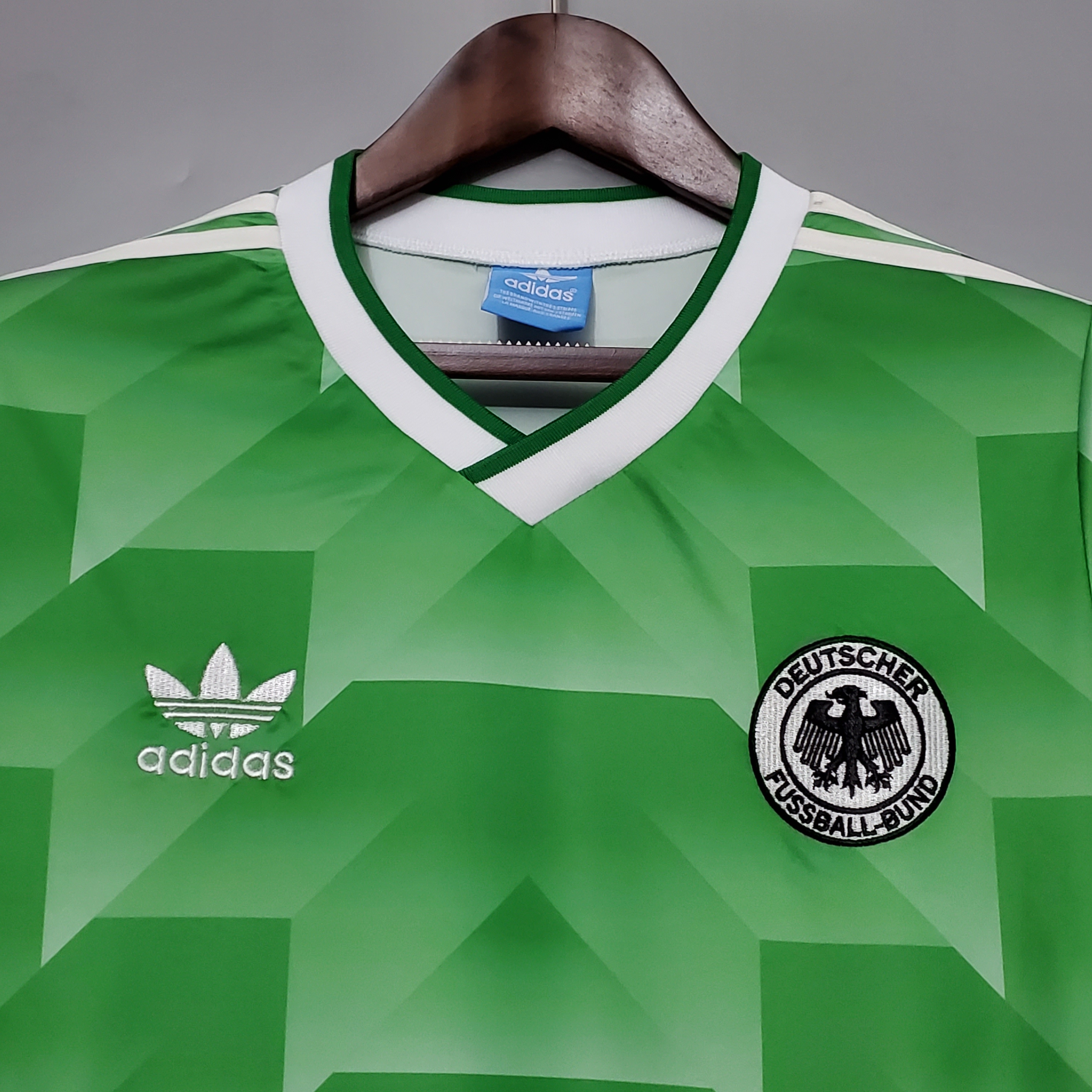 1990 Germany Away National Team Retro Football Jersey