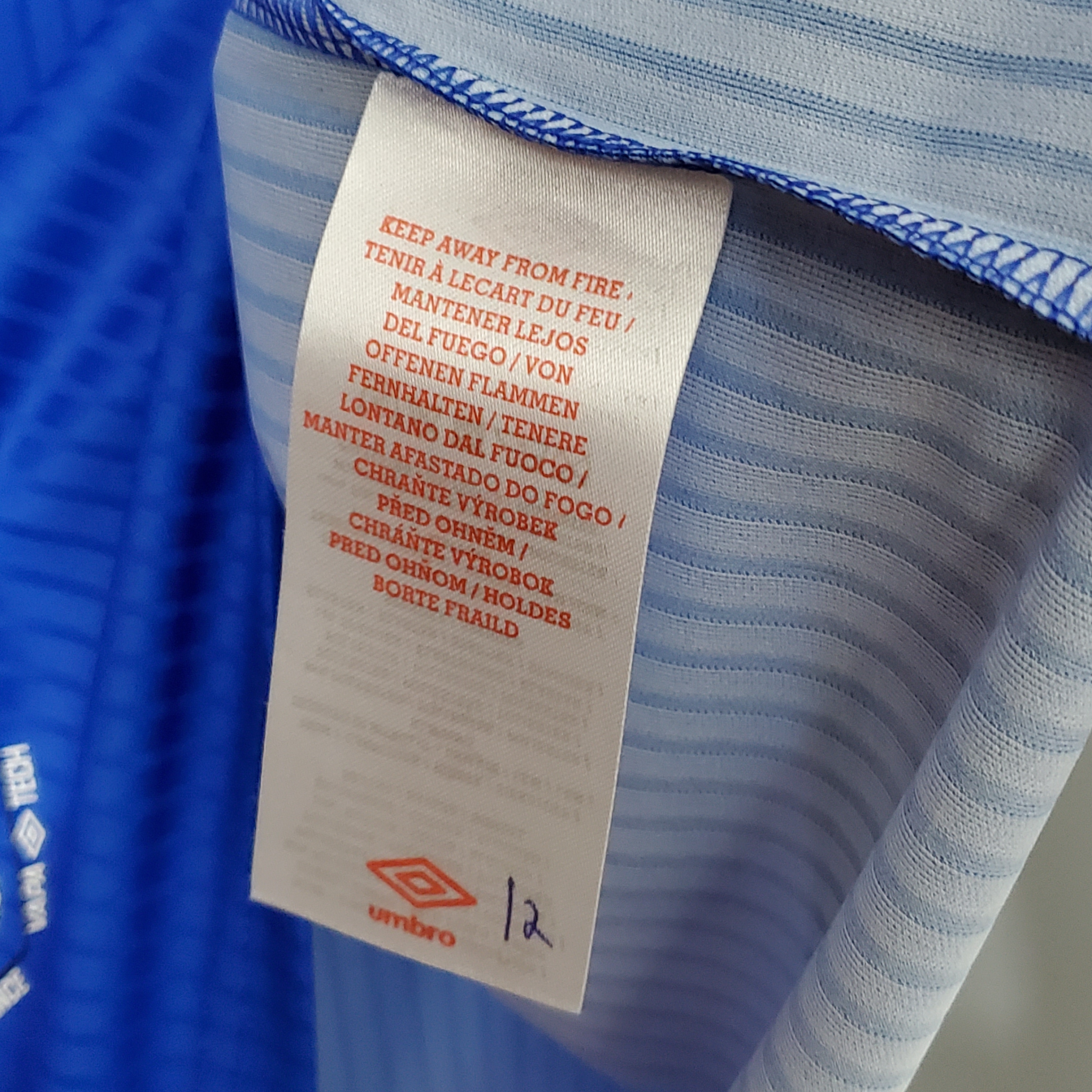 1996/98 MUFC Manchester United Blue Vintage Shirt M-U