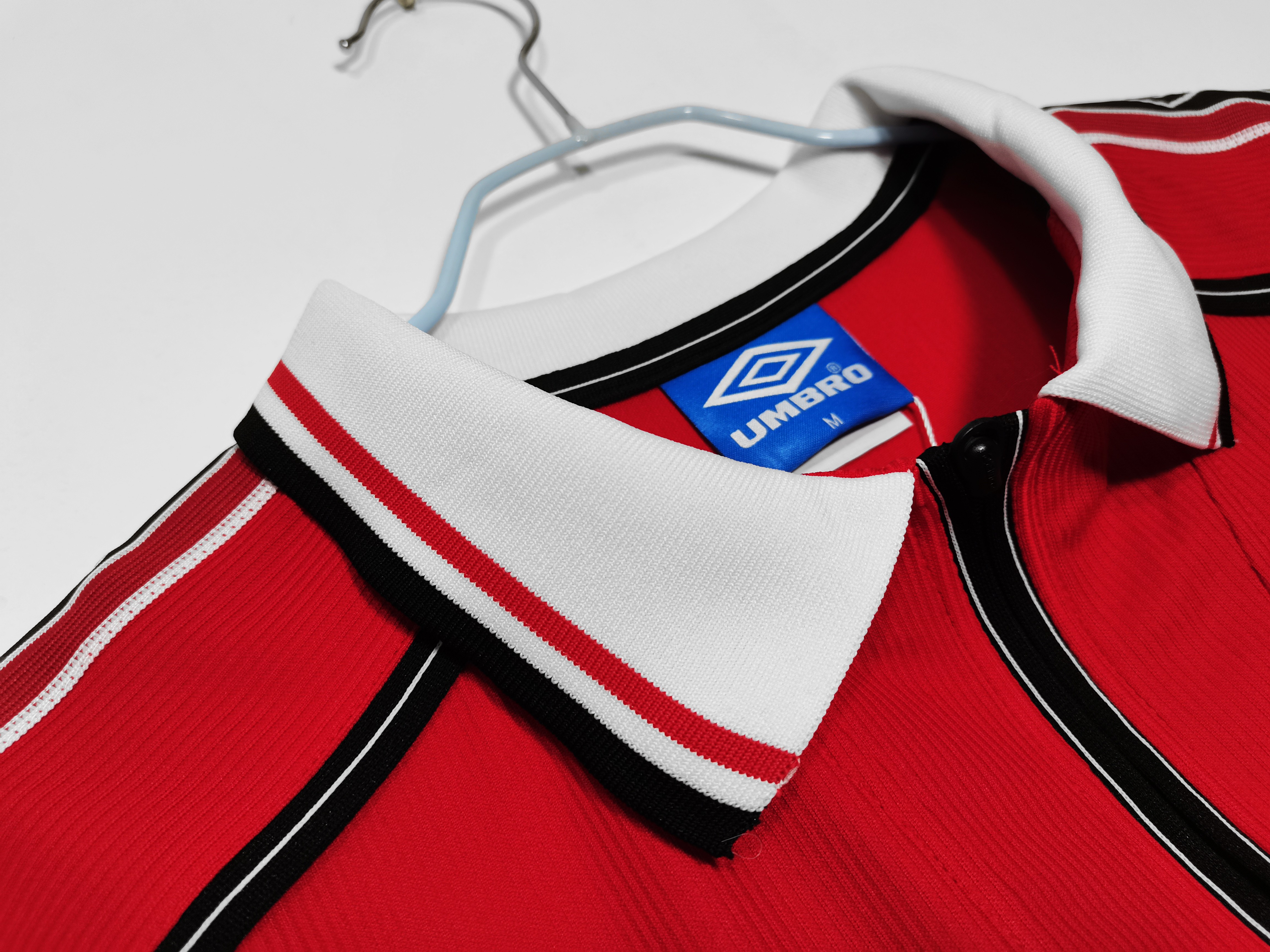 1998 Manchester United home MUFC retro football jersey