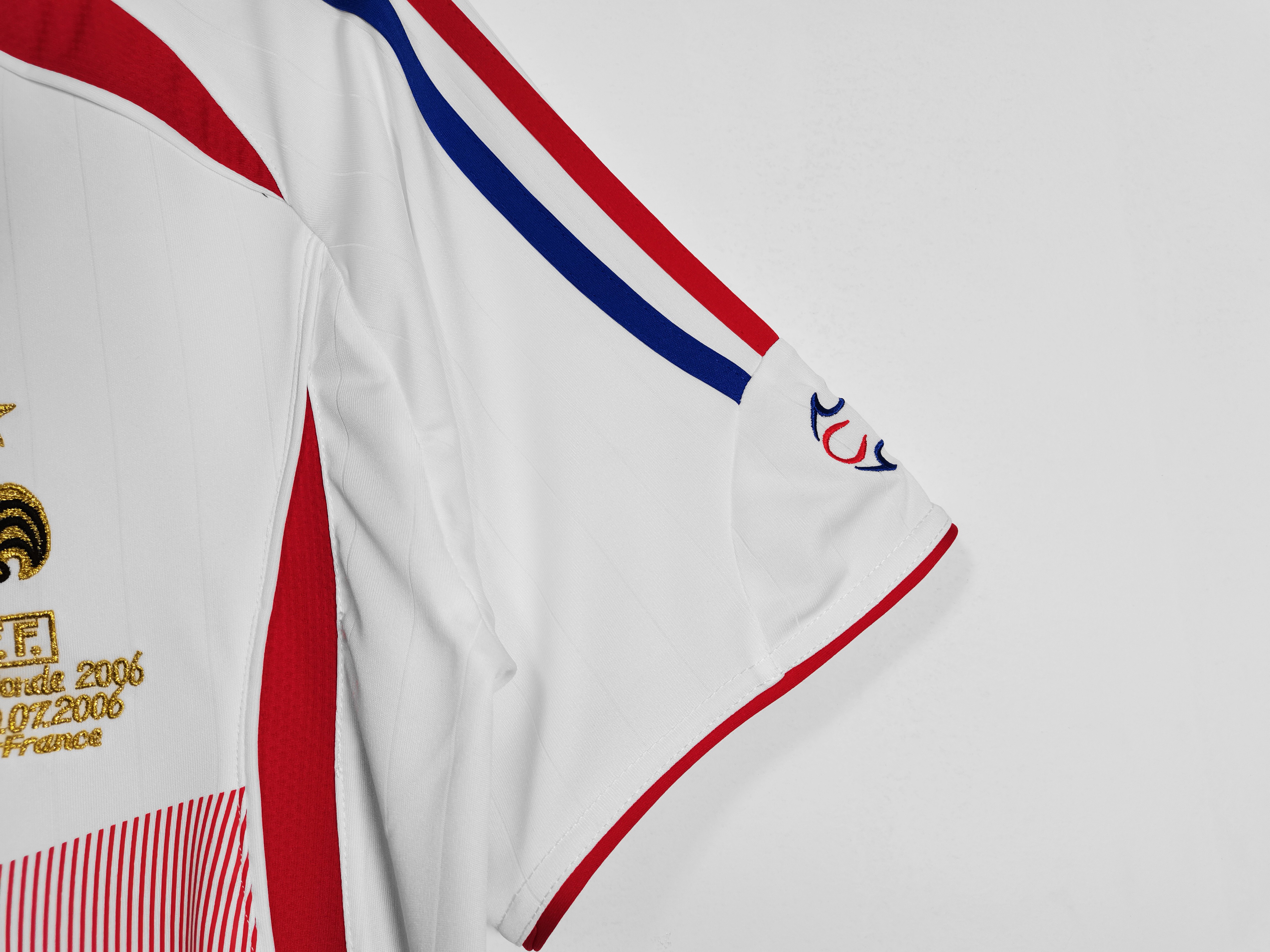 2006 France Away Retro National Team Retro Jersey