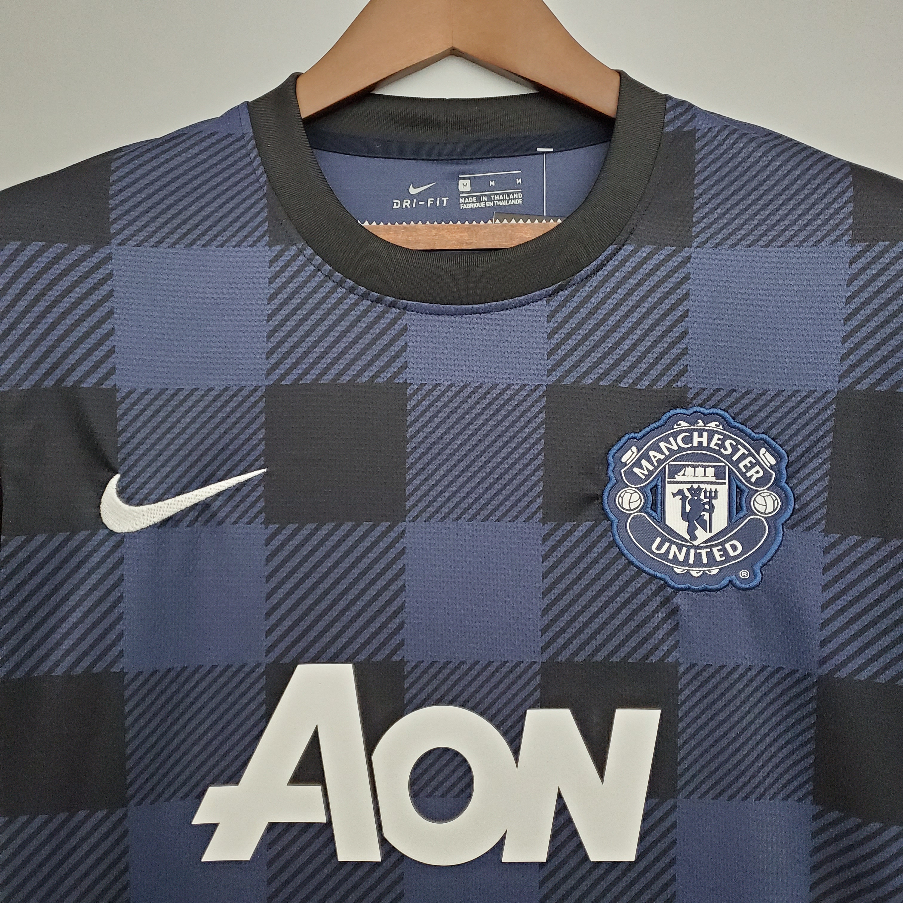 2013/14 Manchester United MUFC Away Retro Football Shirt M-U