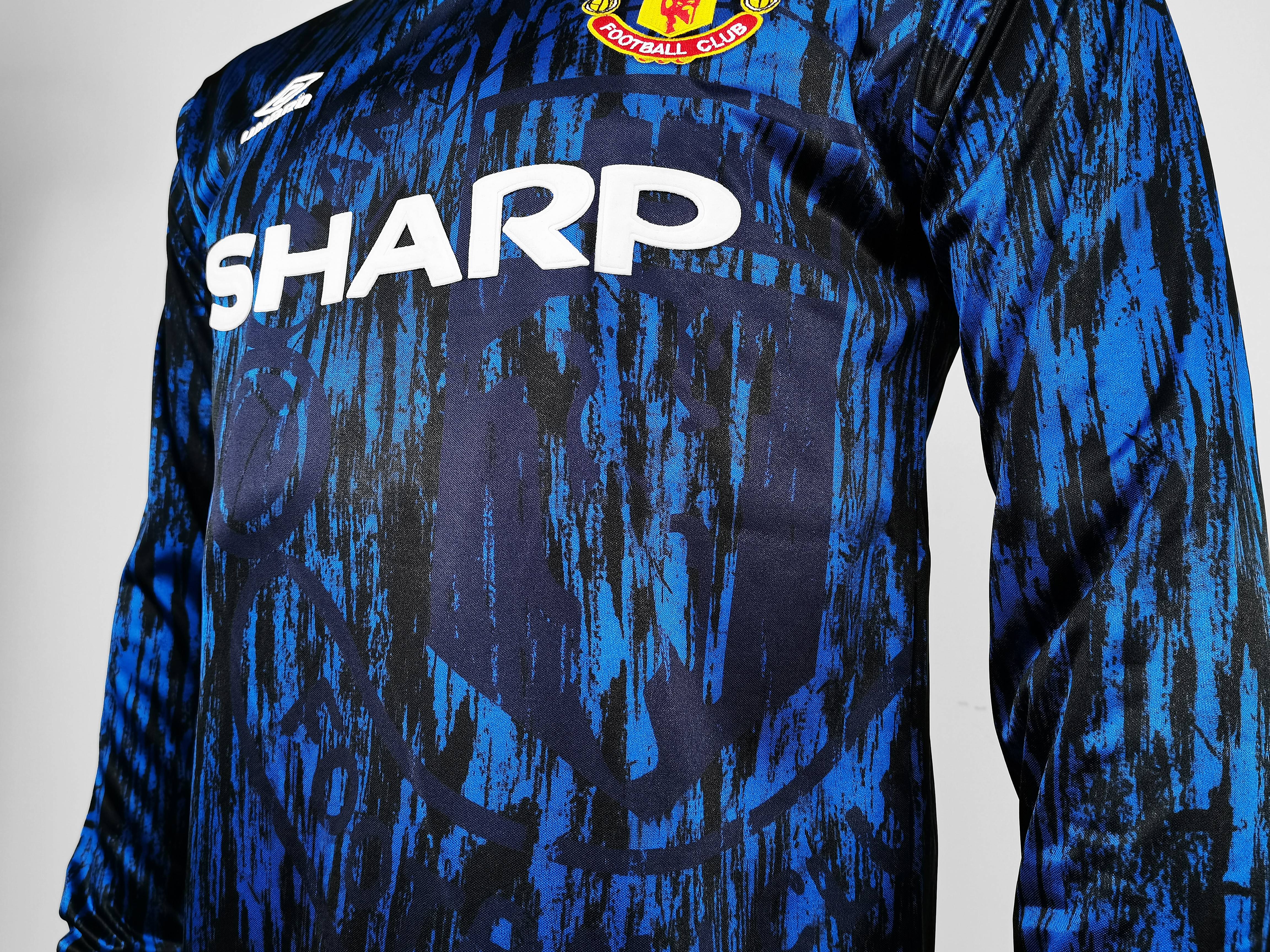 1993 MUFC Manchester United away vintage shirt