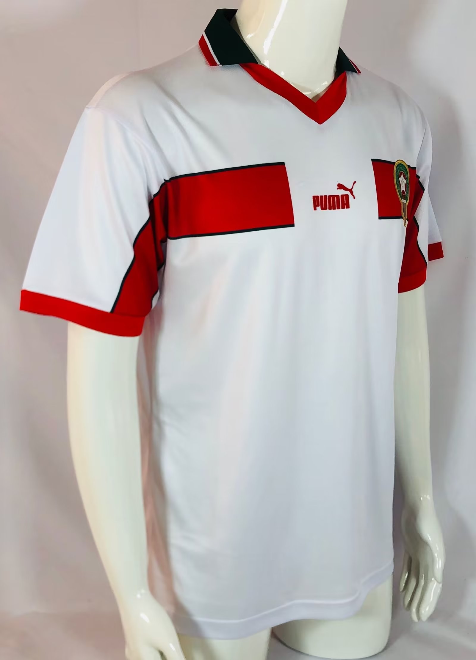 1998 Morocco Away National Team Retro Football Jersey