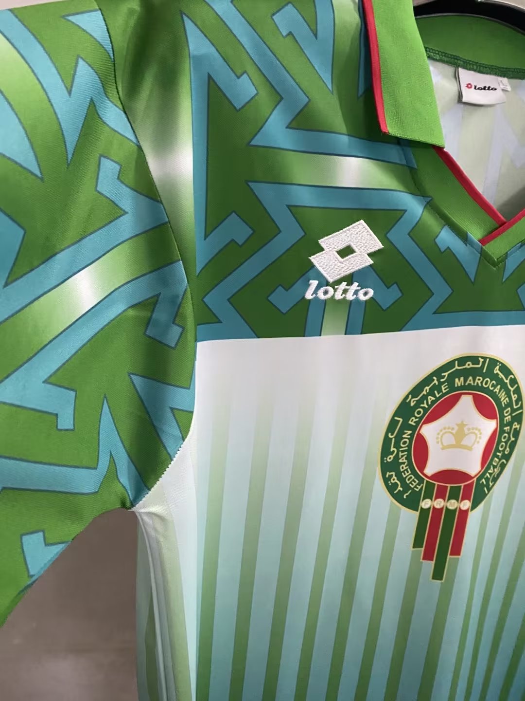 1994/95 Morocco Away National Team Retro Football Jersey