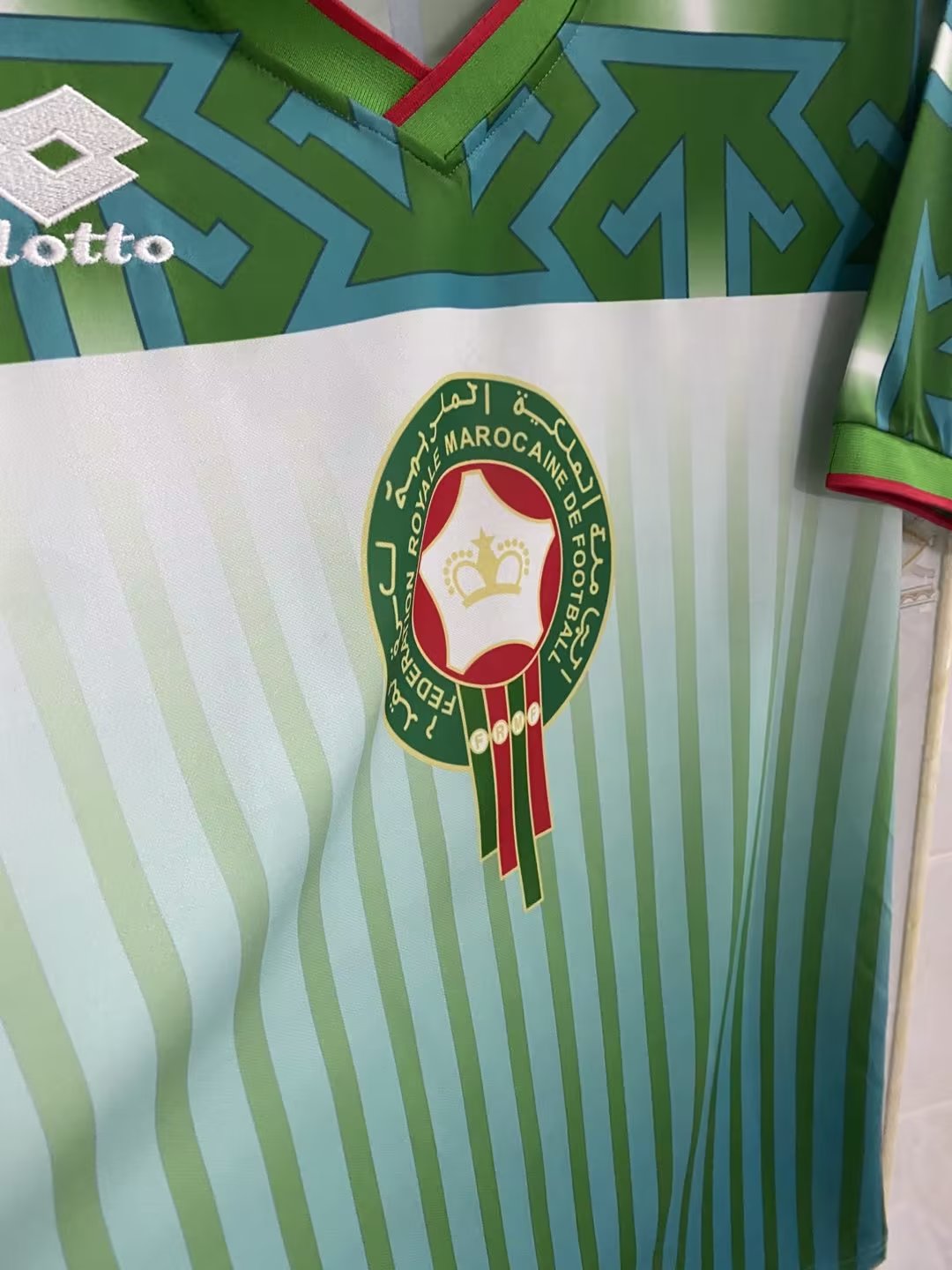 1994/95 Morocco Away National Team Retro Football Jersey