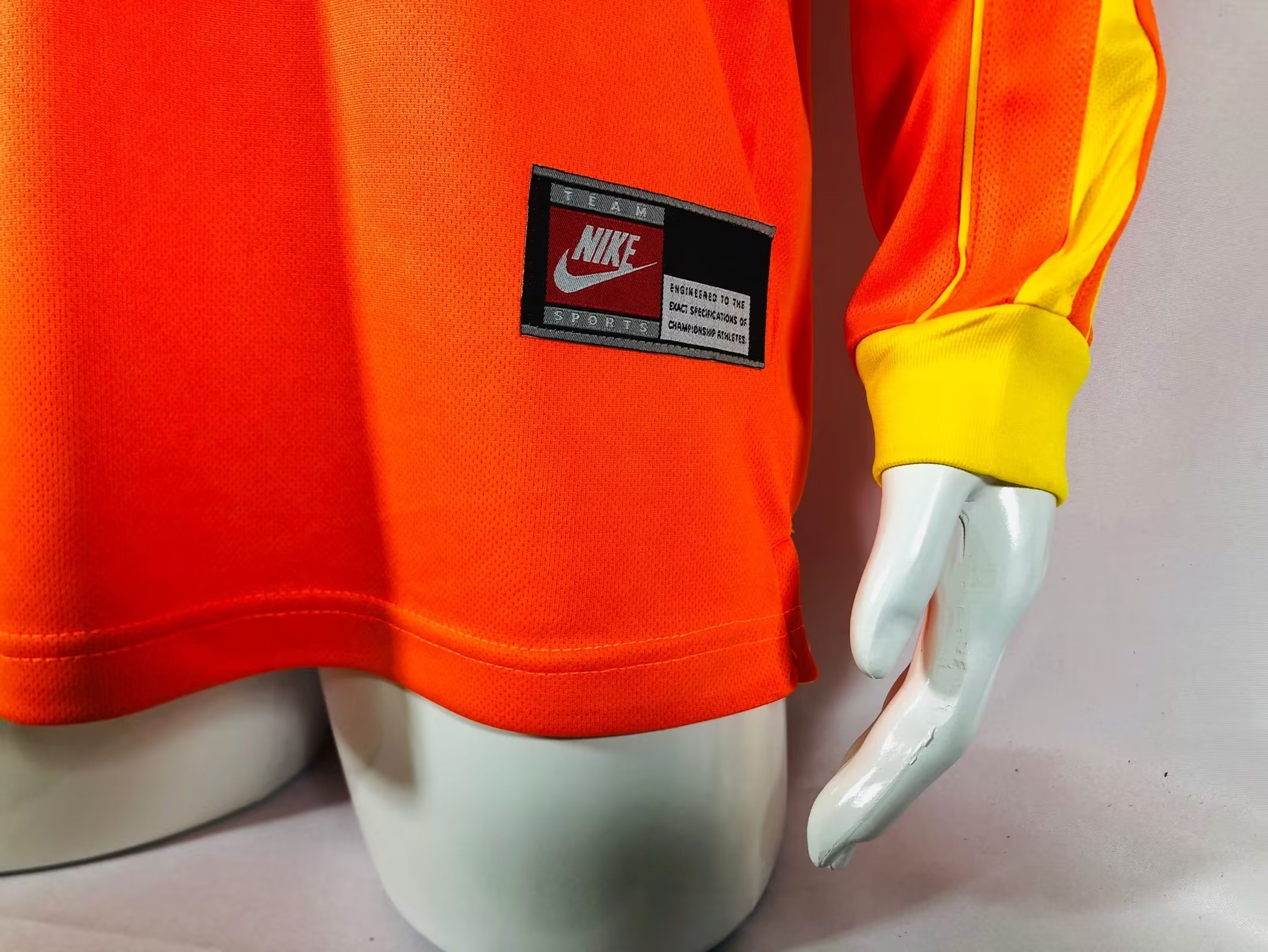 1998 Brazil Goalkeeper National Team Long Sleeve Retro Shirt