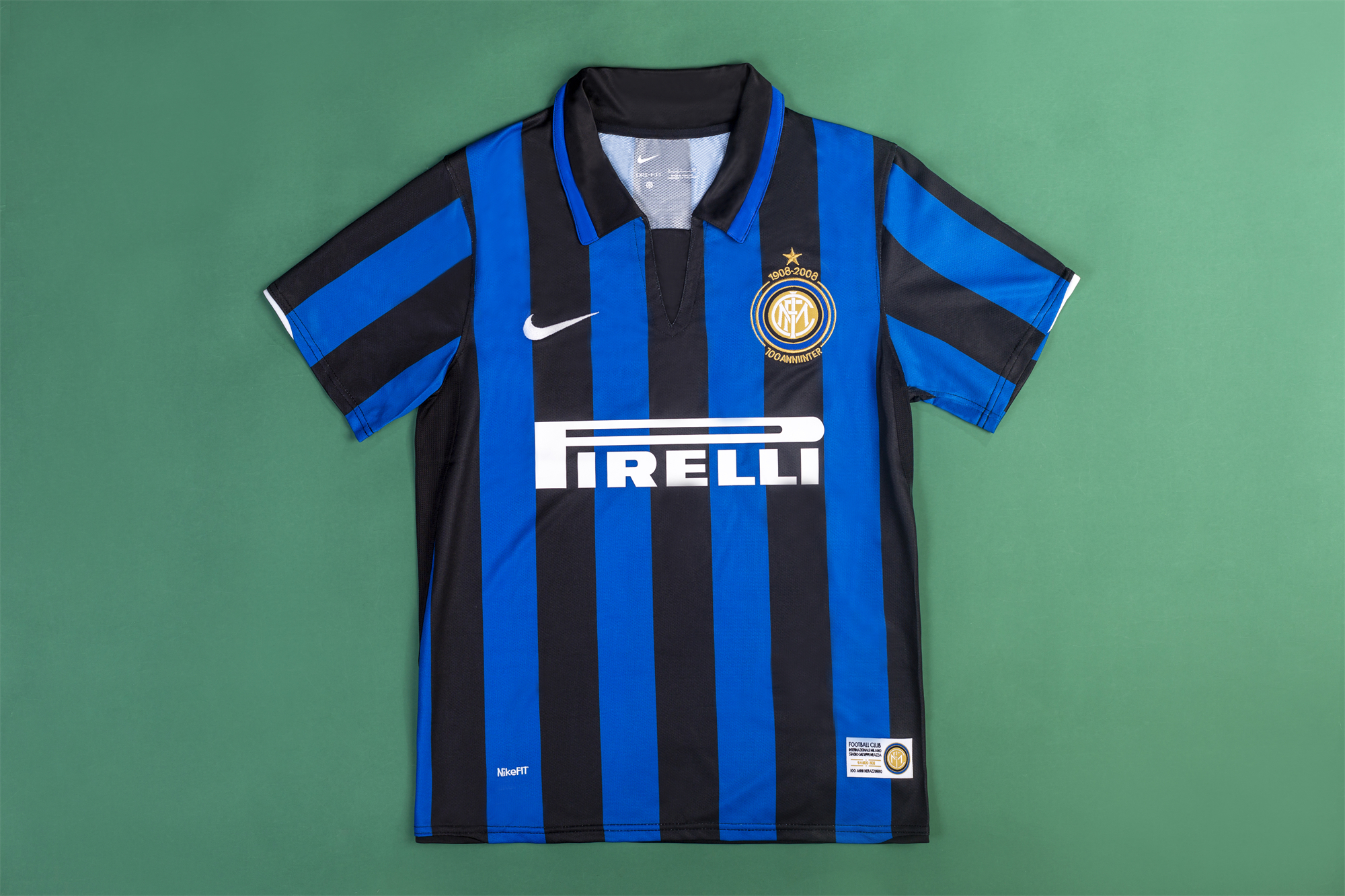 2007/08 Inter Home Vintage Shirt