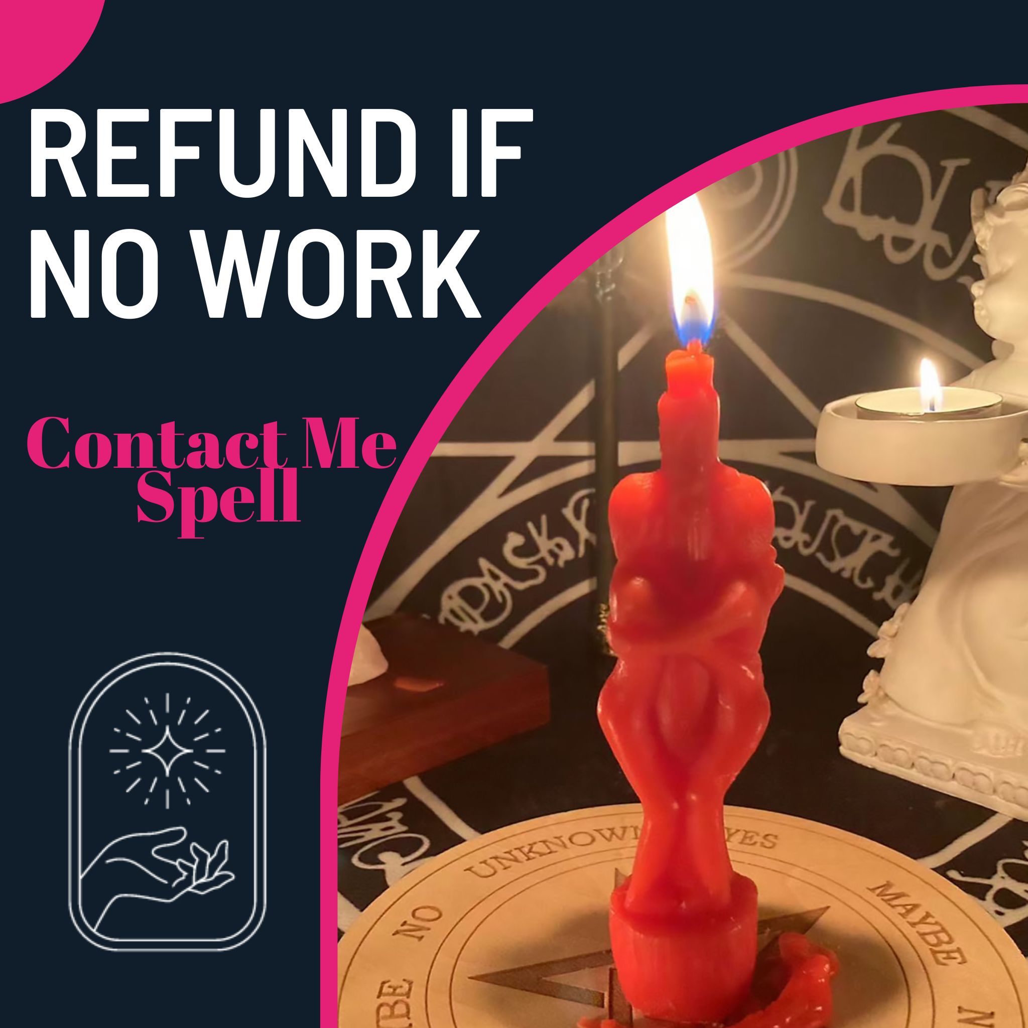 Contact Me Spell 【Refund if No Work】