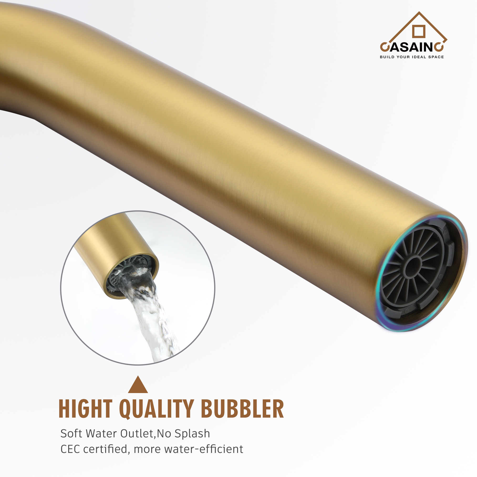 Freestanding Single-Handle Bathtub Faucet with Hand Shower