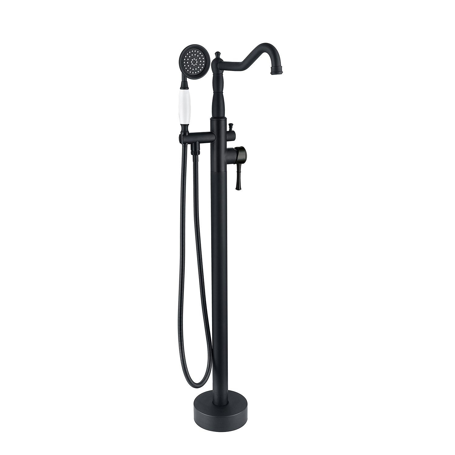 Single Handle Classical Freestanding Bathtub Faucet with Hand Shower Hand-CASAINC