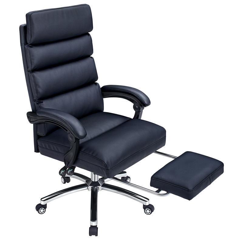 Exectuive Chair High Back Adjustable Managerial Home Desk Chair-CASAINC