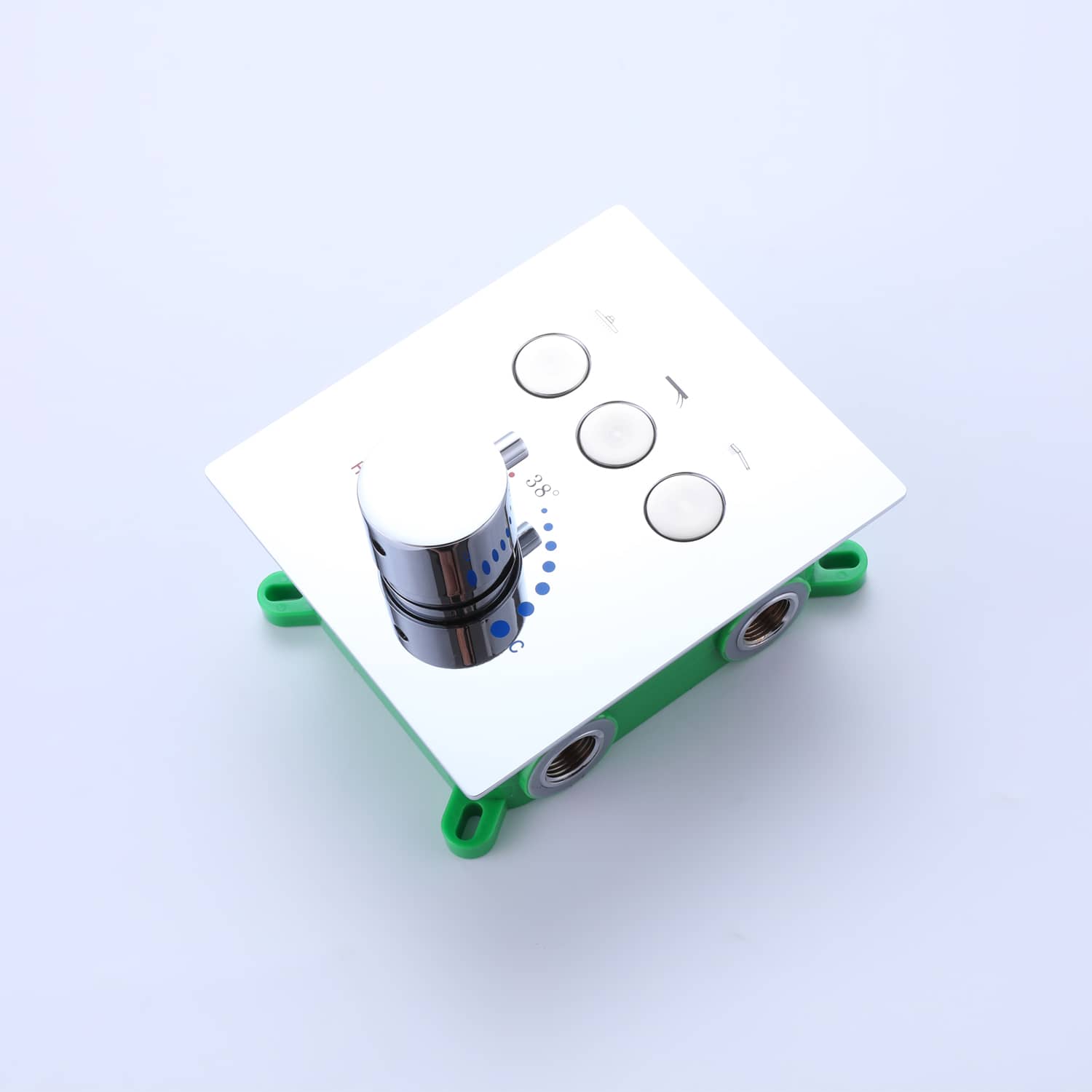 CASAINC 1-Handle Shower Faucet Valve with Hand-Held Shower