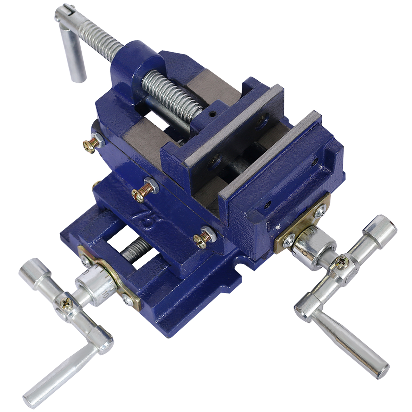 Cross slide vise, Drill Press Vise 3inch,drill press metal milling 2 way X-Y ,benchtop wood working clamp machine-CASAINC