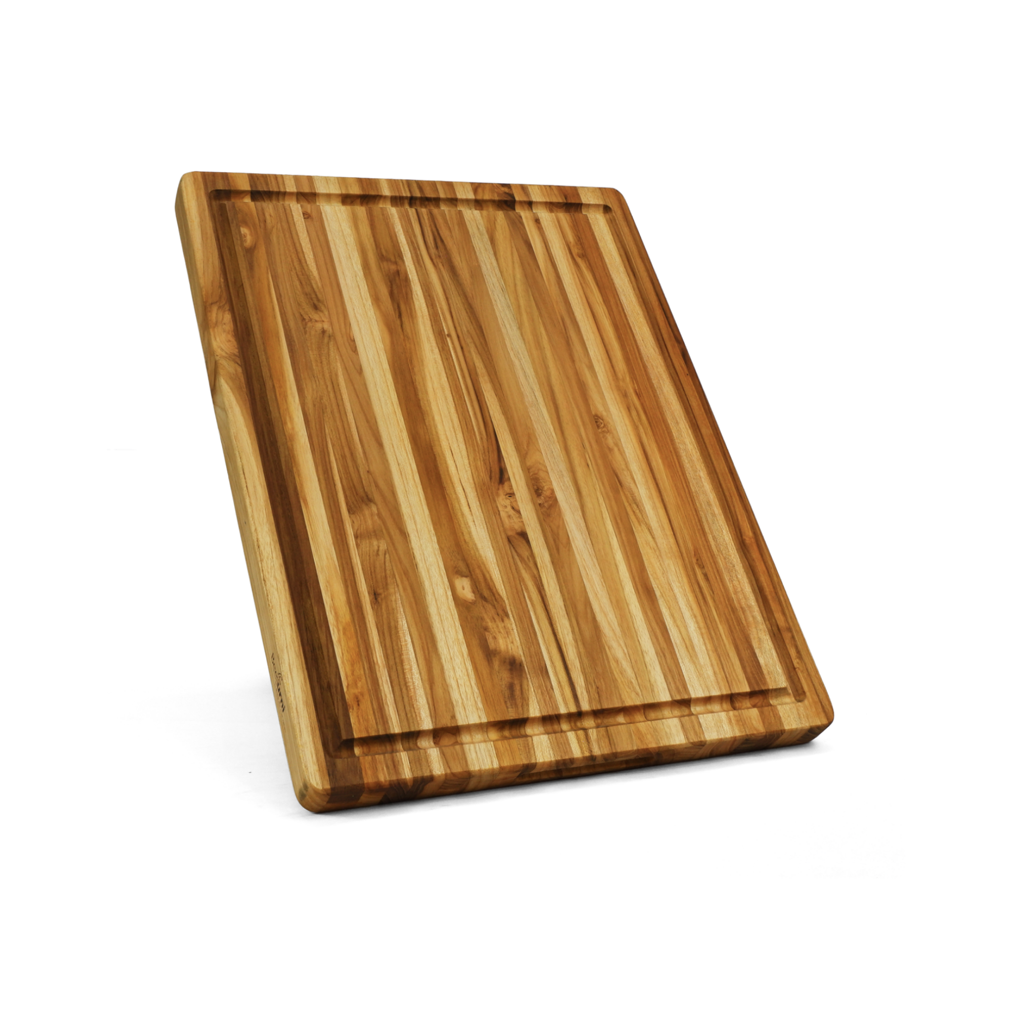 Teak Cutting Board Reversible Chopping Serving Board Multipurpose Food Safe Thick Board, Extra Large Size 18x14x1 inches