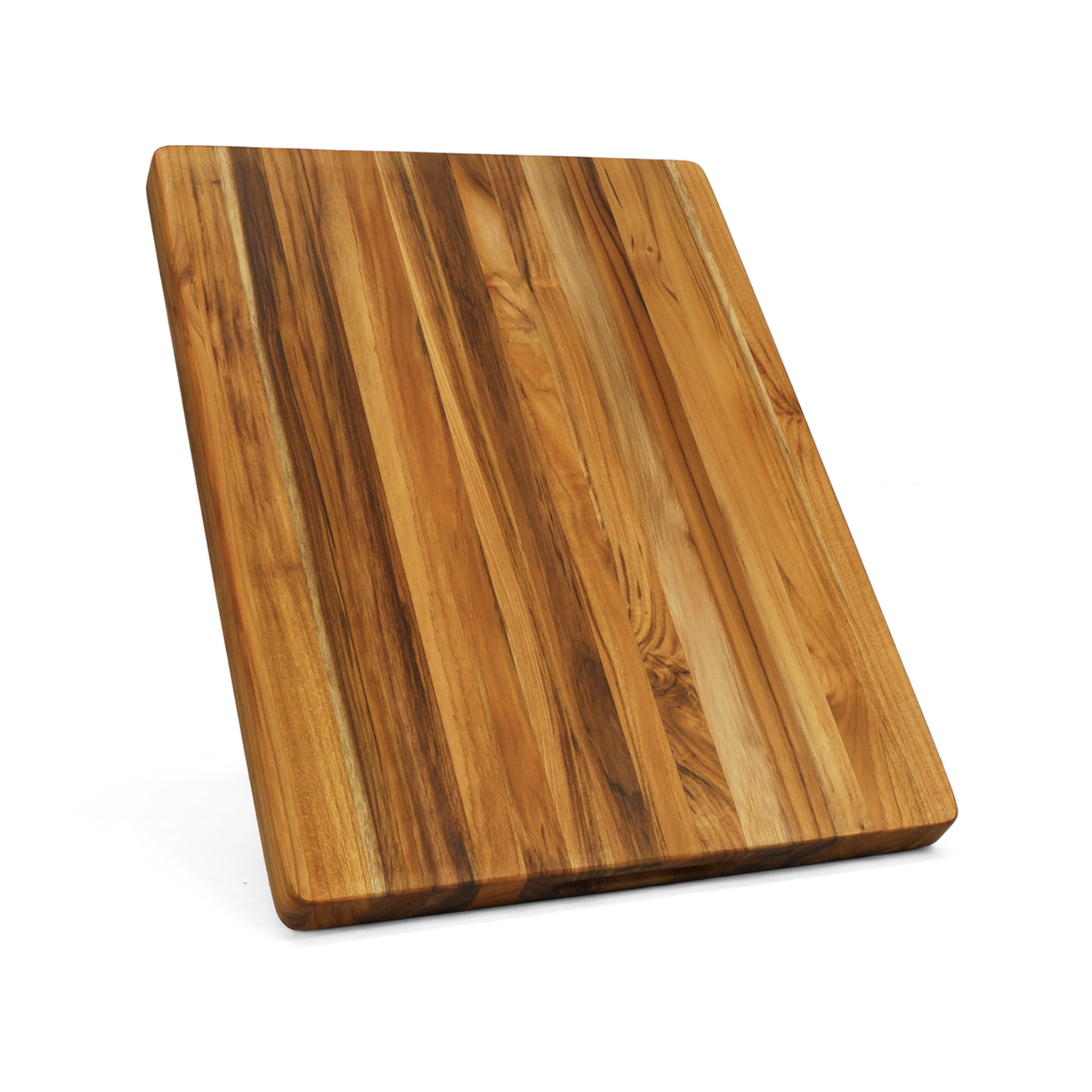 Teak Cutting Board Reversible Chopping Serving Board Multipurpose Food Safe Thick Board, Medium Size 20x15x1.25 inches