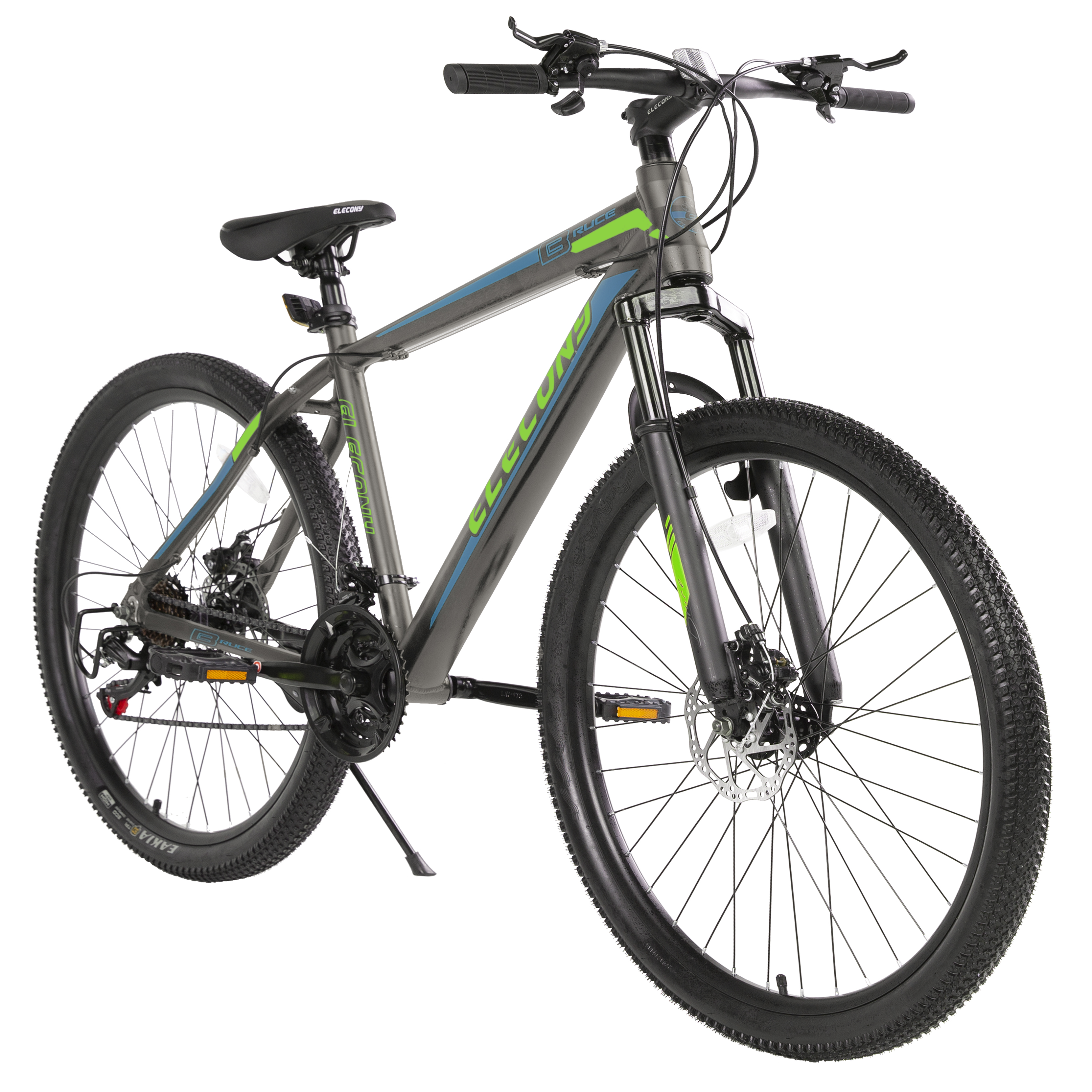 Details about   Mountain Bike 26'' Front Suspension 21 Speed  MTB Mens Bicycle  Dual Disc Brakes 