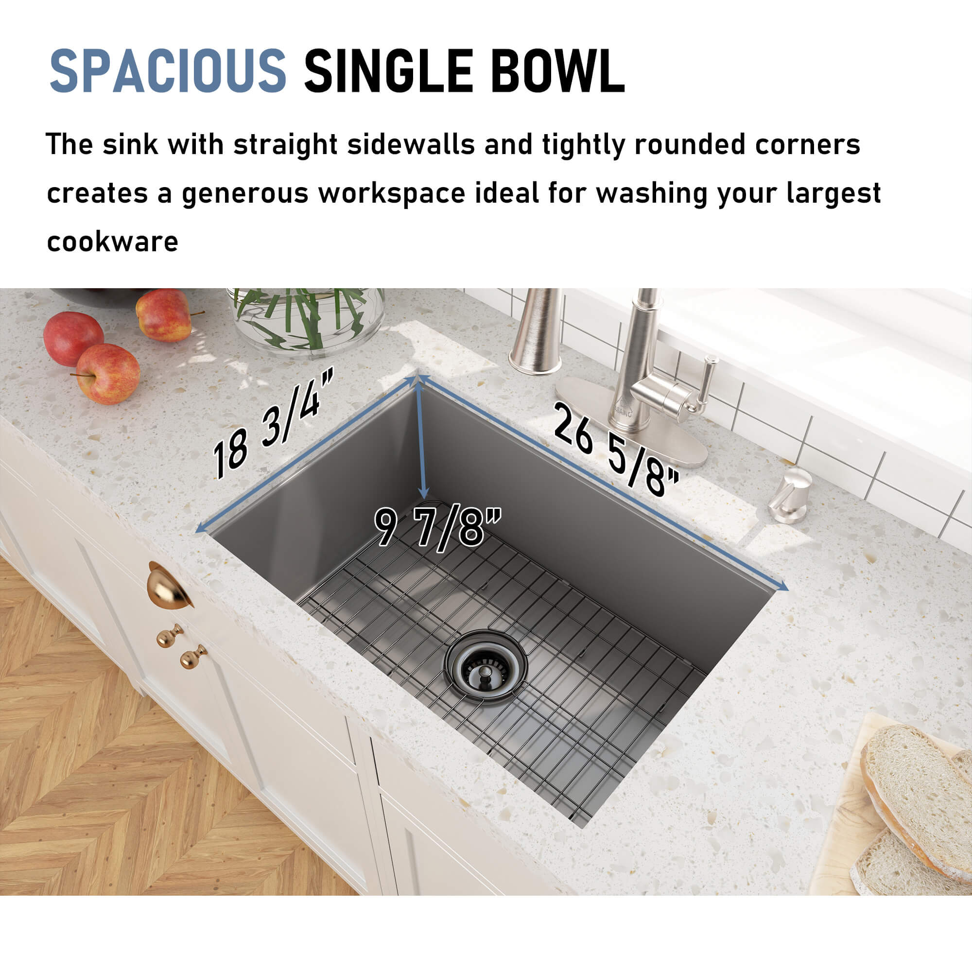 Drainer for kitchen online sink