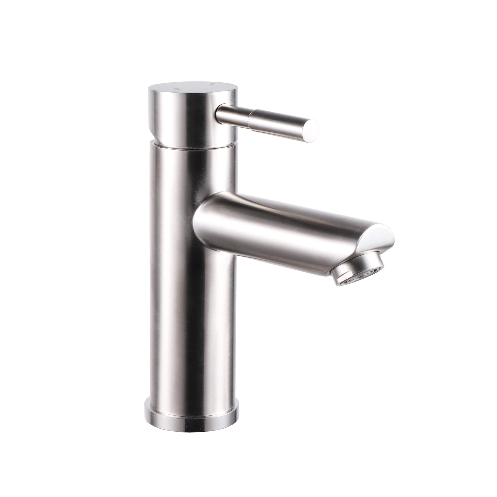 Casainc Brushed Nickel 1-Handle Commercial Freestanding Sink Faucet