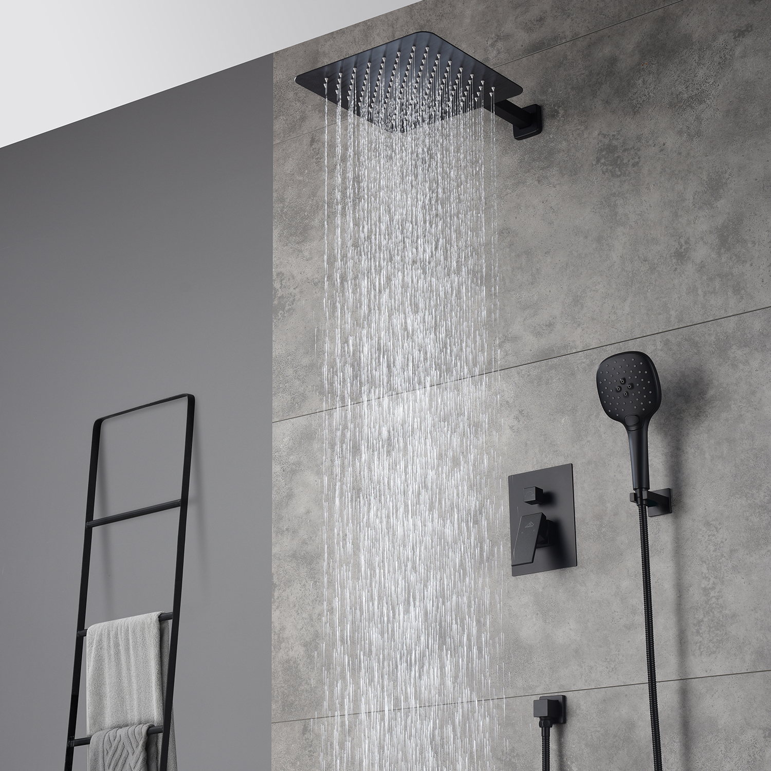 Casainc 2 Function 10" Wall Mounted Dual Shower Heads Shower System In Chrome