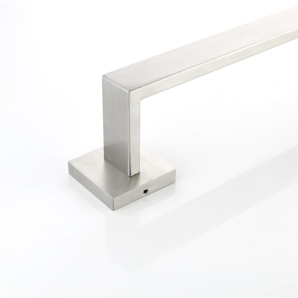 Casainc 4-Piece Bath Accessory Set with Wall Mounted Bar Set in Brushed Nickel-CASAINC