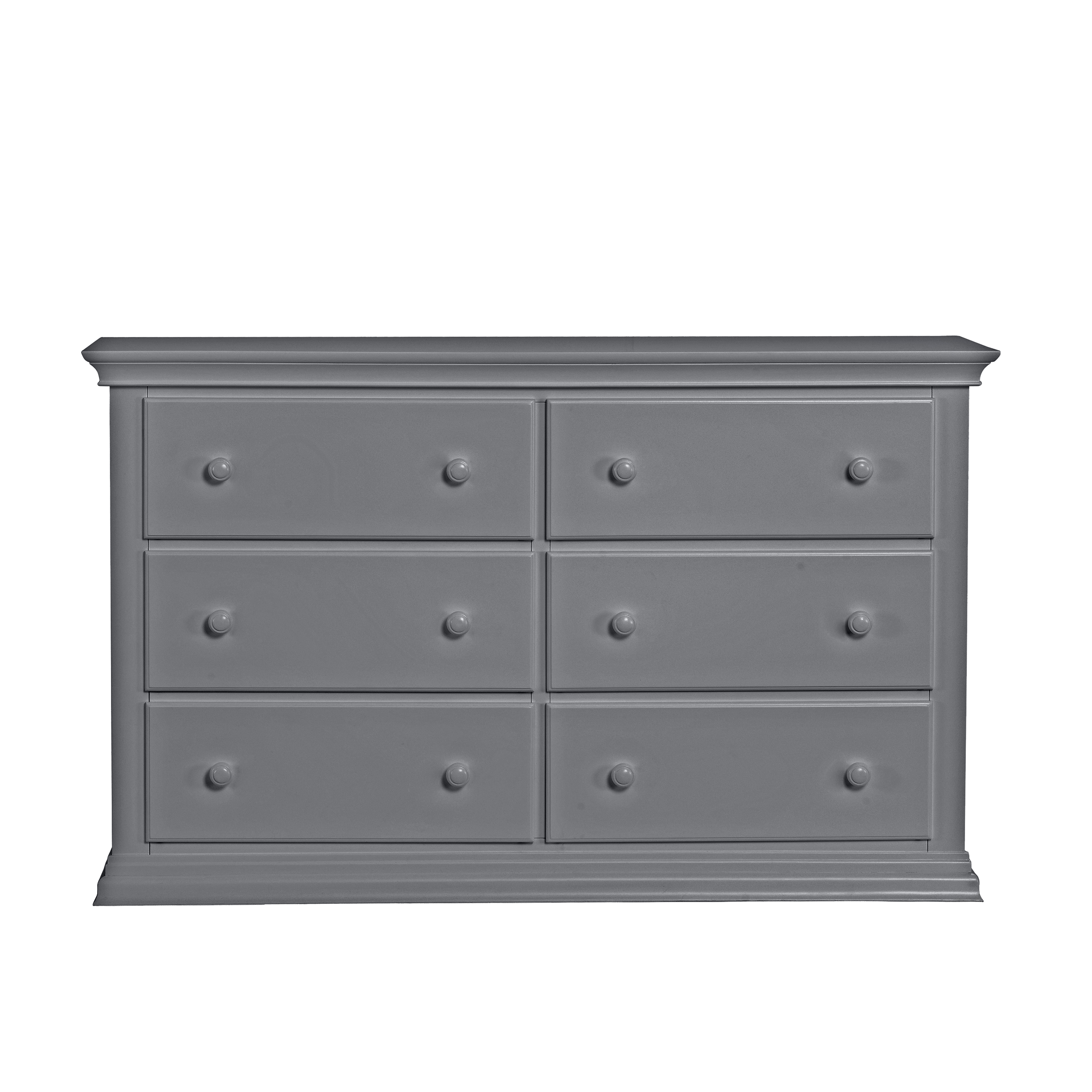 Universal 6 Drawer Dresser Gray-CASAINC