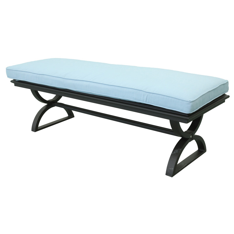 Dining Bench, Blue