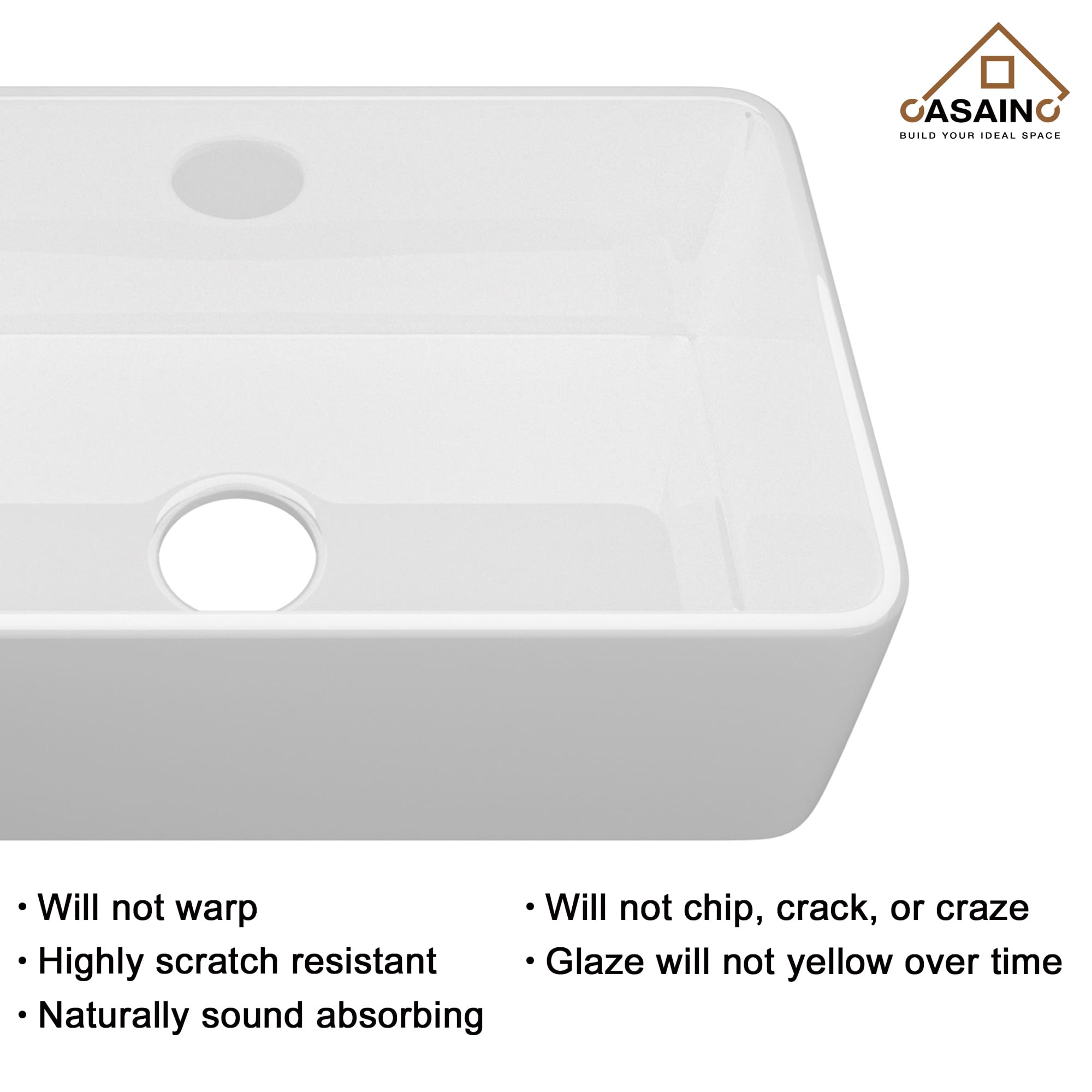 Fireclay 30 in. Single Bowl Farmhouse Apron Kitchen Sink with Bottom Grid and Strainers With cUPC Certified, in White Glossy/Matte Black