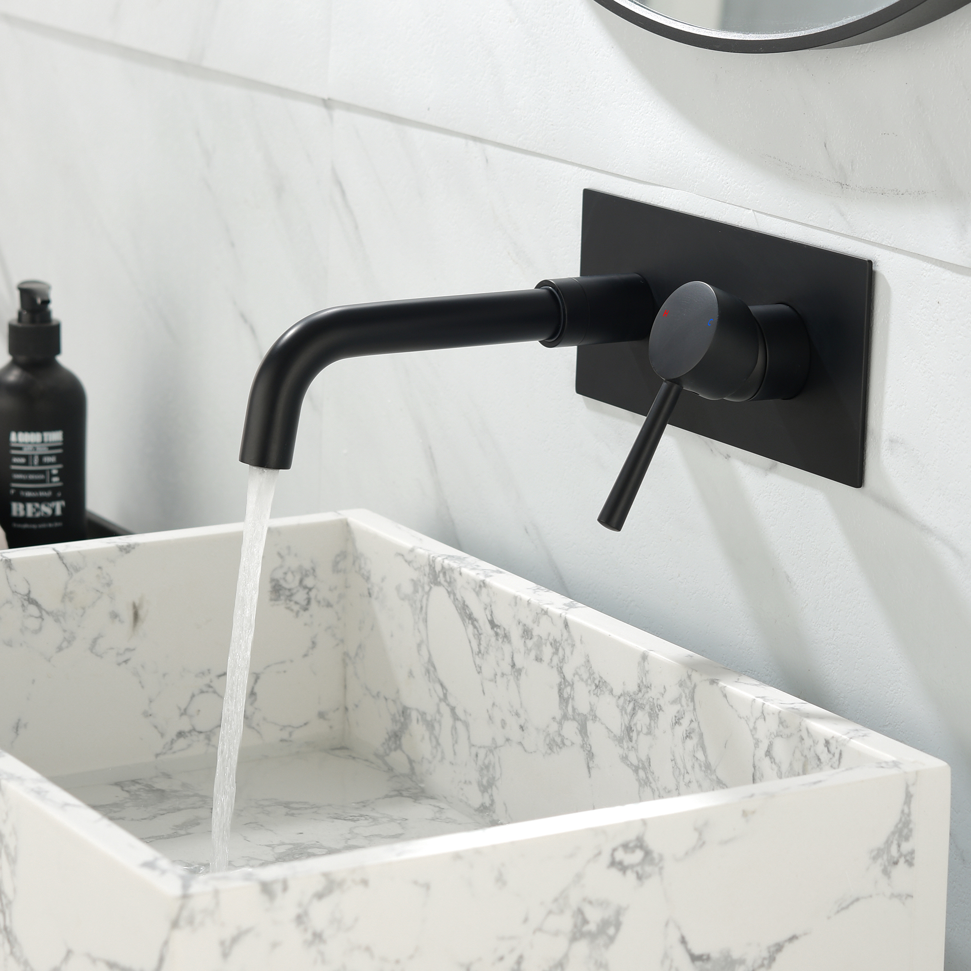 Wall Mounted Bathroom Faucet-CASAINC