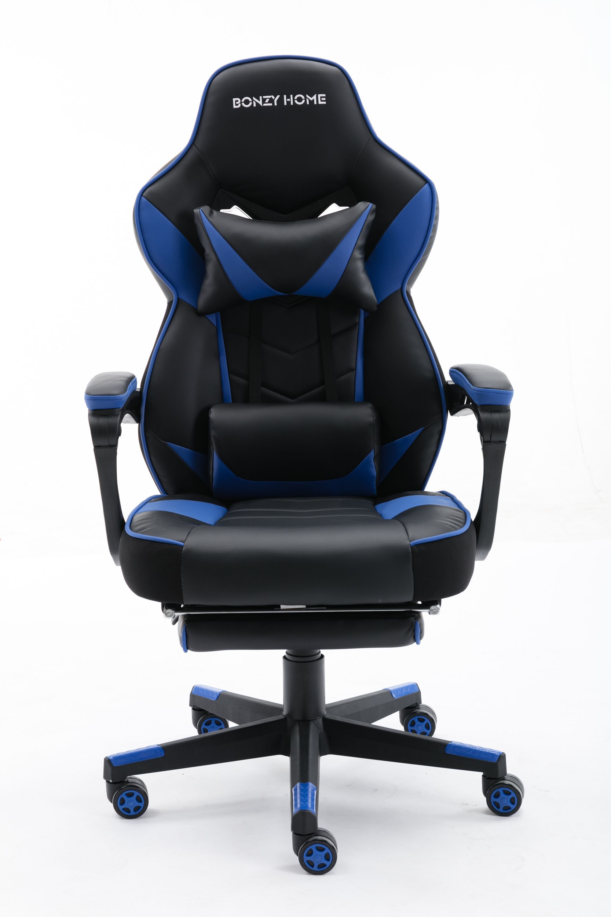 Details about   SWIVEL GAMING RACING CHAIR COMPUTER DESK OFFICE EXECUTIVE PU LEATHER ARMCHAIR 