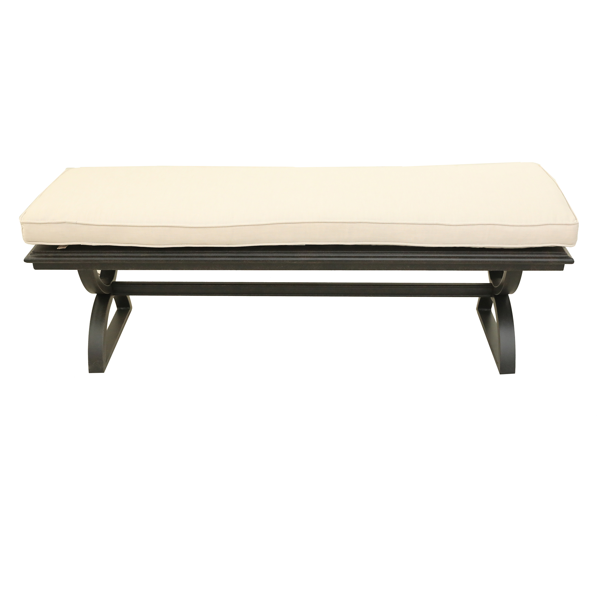 Dining Bench, Canvas Natural