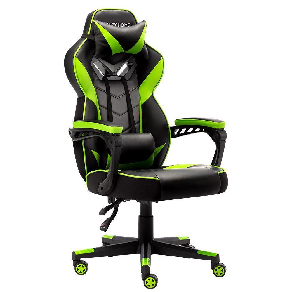 Gaming Chair Office Chair High Back Computer Chair PU Leather Desk Chair PC Racing Executive-CASAINC