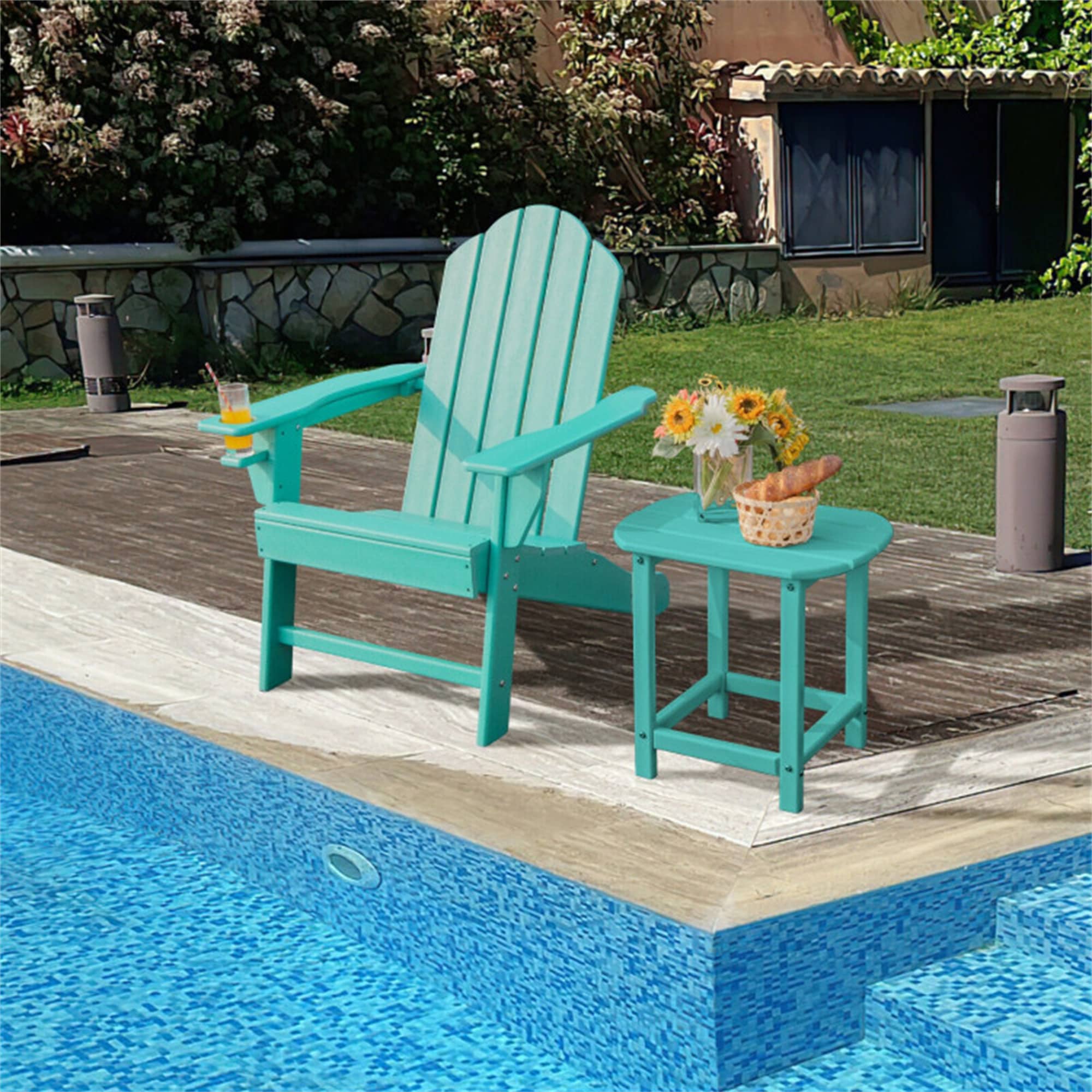 Adirondack chair turquoise sale