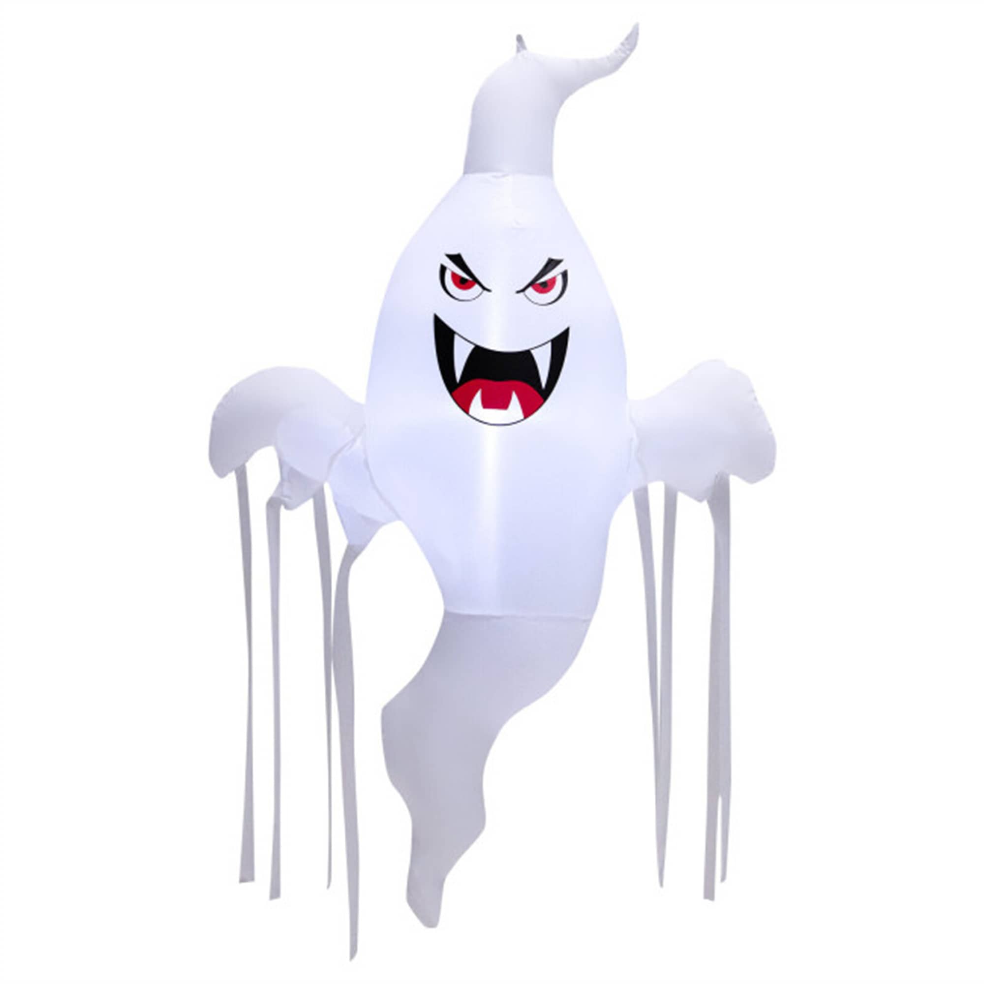 CASAINC 5 Feet Tall Halloween Inflatable Hanging Ghost Decoration with LED Light