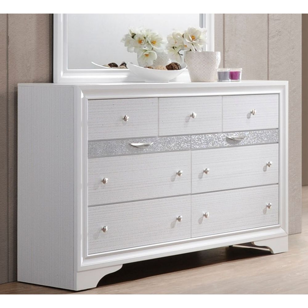 ACME Naima Dresser in White-CASAINC