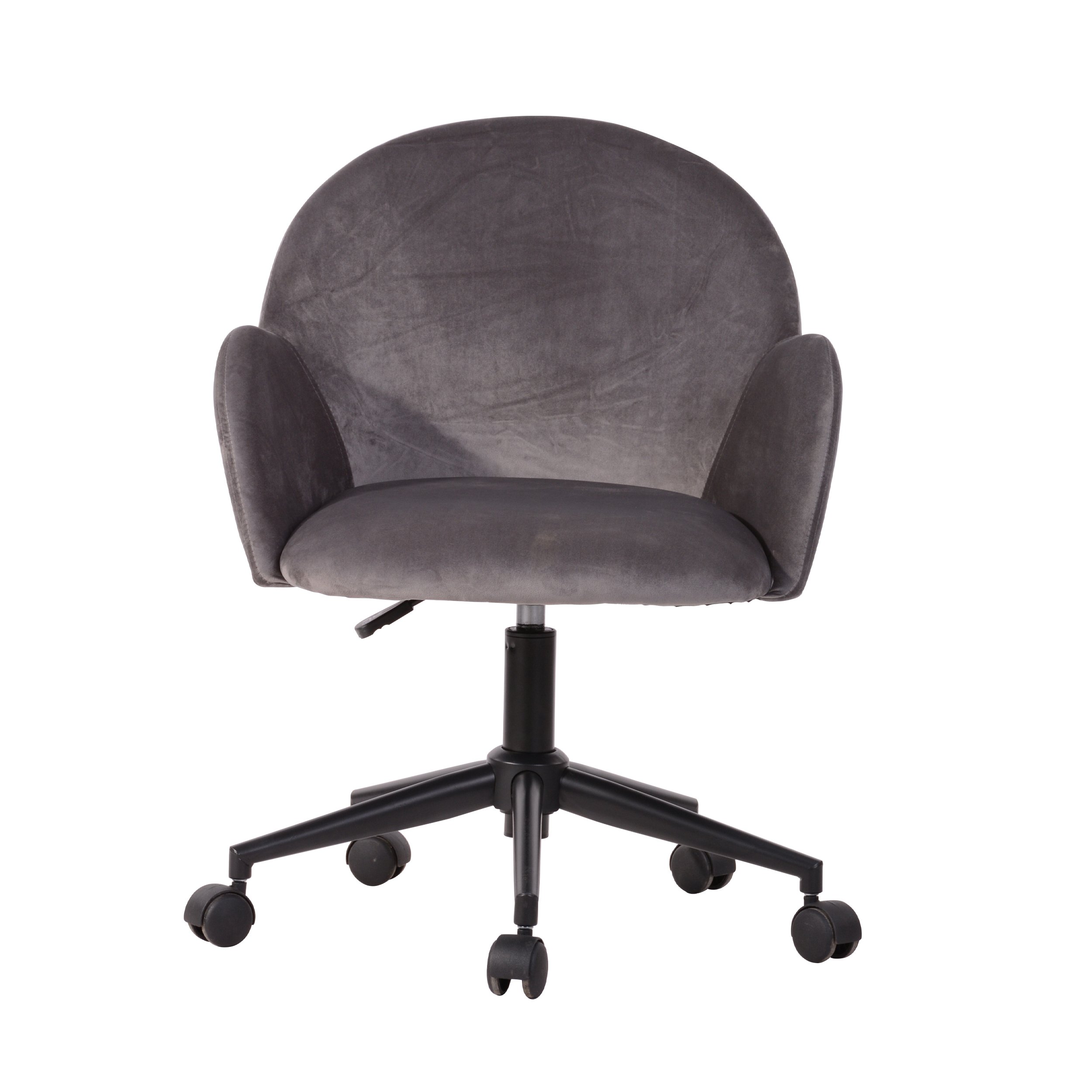 An Office Chair with Perfect Velvet Upholstery-CASAINC