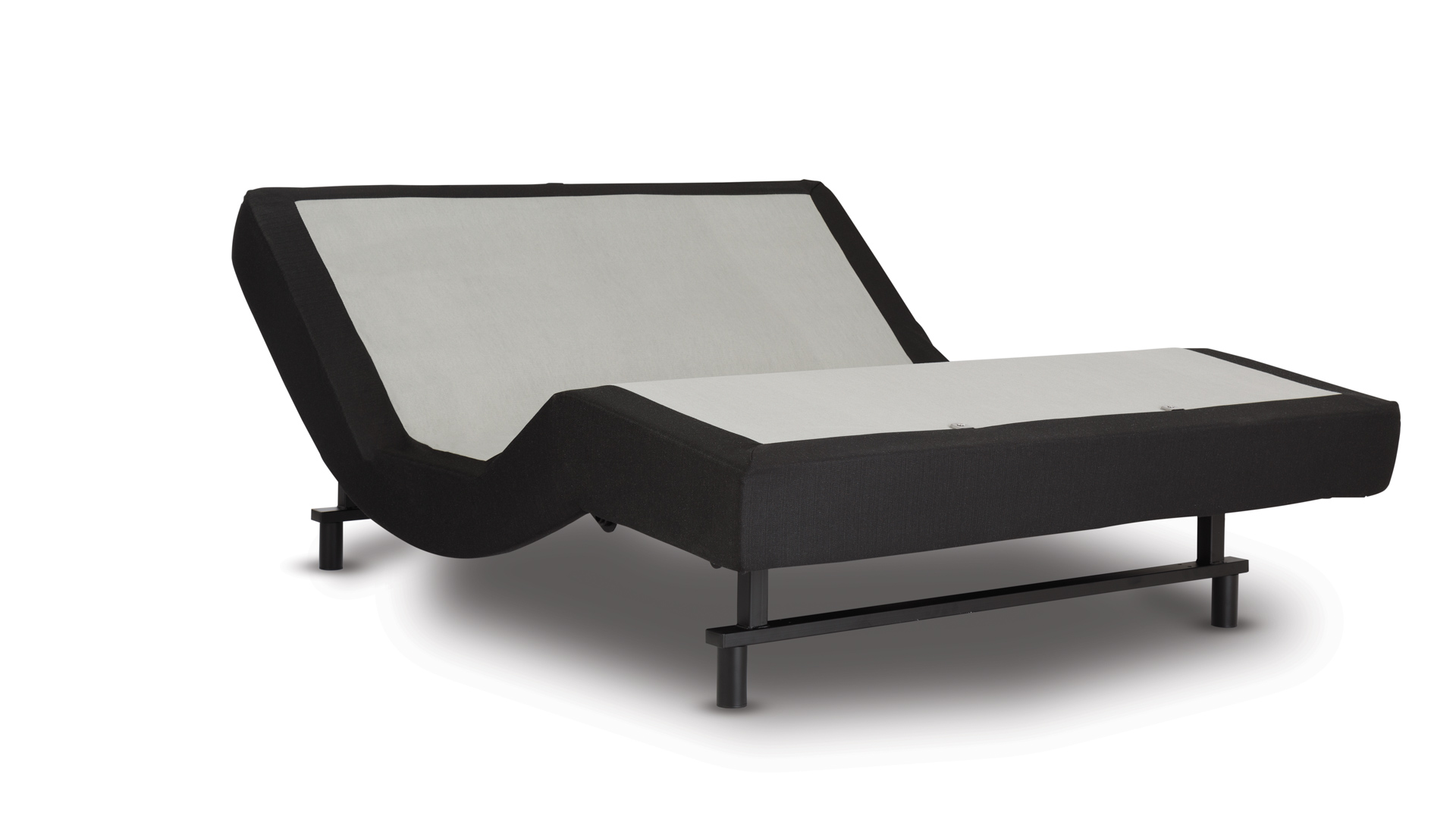 S86 InMotion Silver Power Full XL Bed Frame,Base 54x80x6-CASAINC
