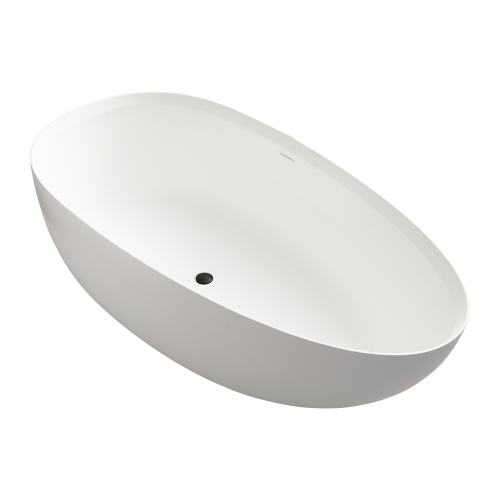 1500mm small size solid surface stone Bathroom freestand bathtub-CASAINC