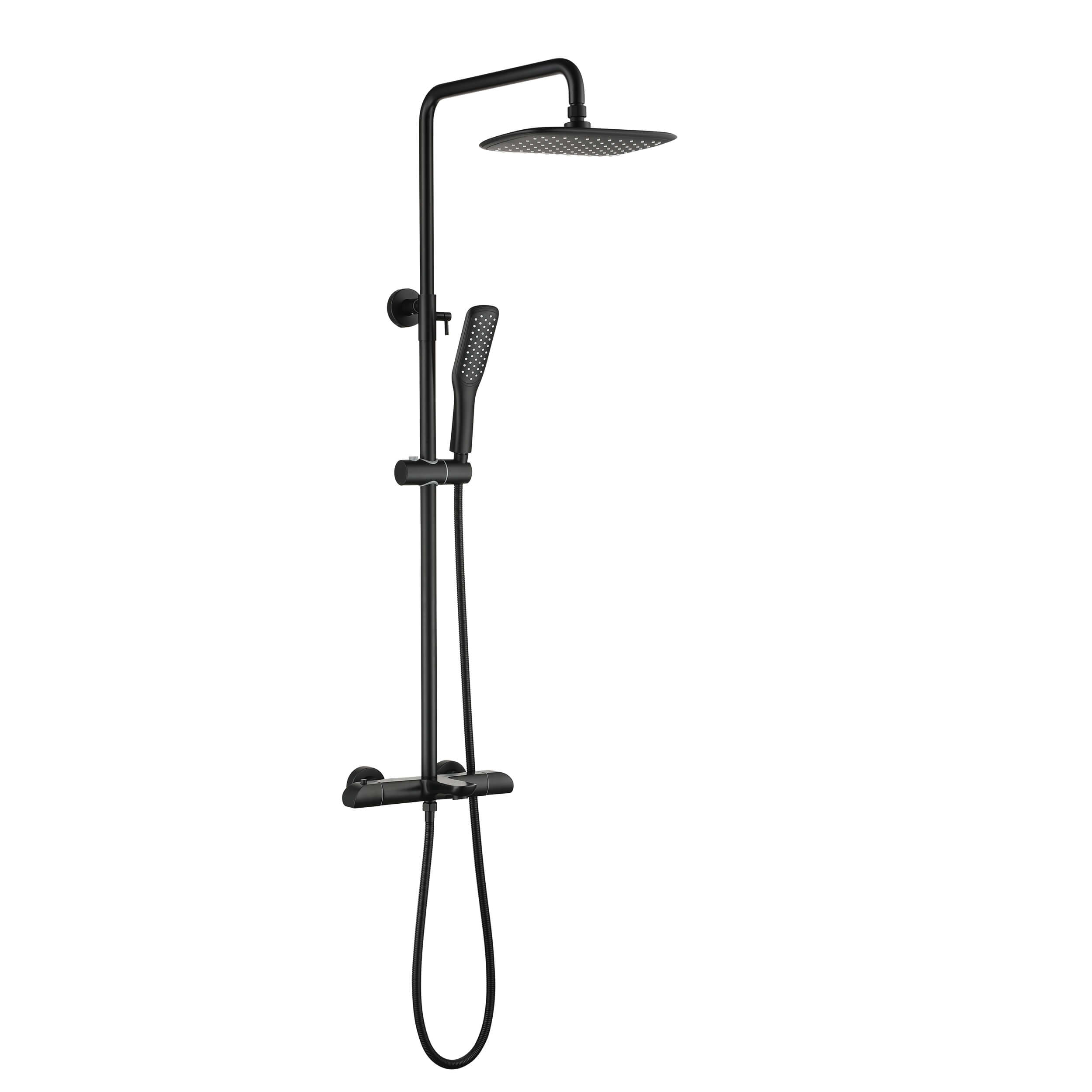 CASAINC Shower System in Matte Black