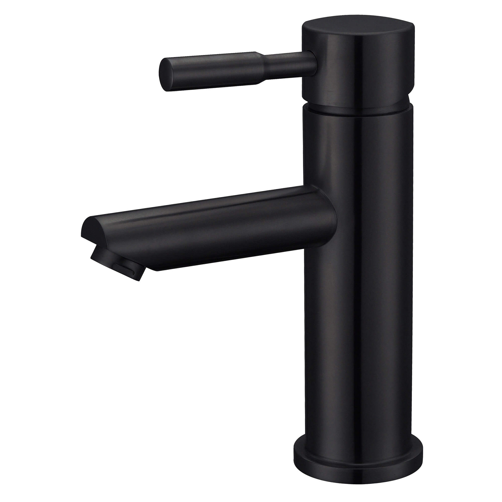 Casainc Matte Black 1-Handle Commercial Freestanding Sink Faucet