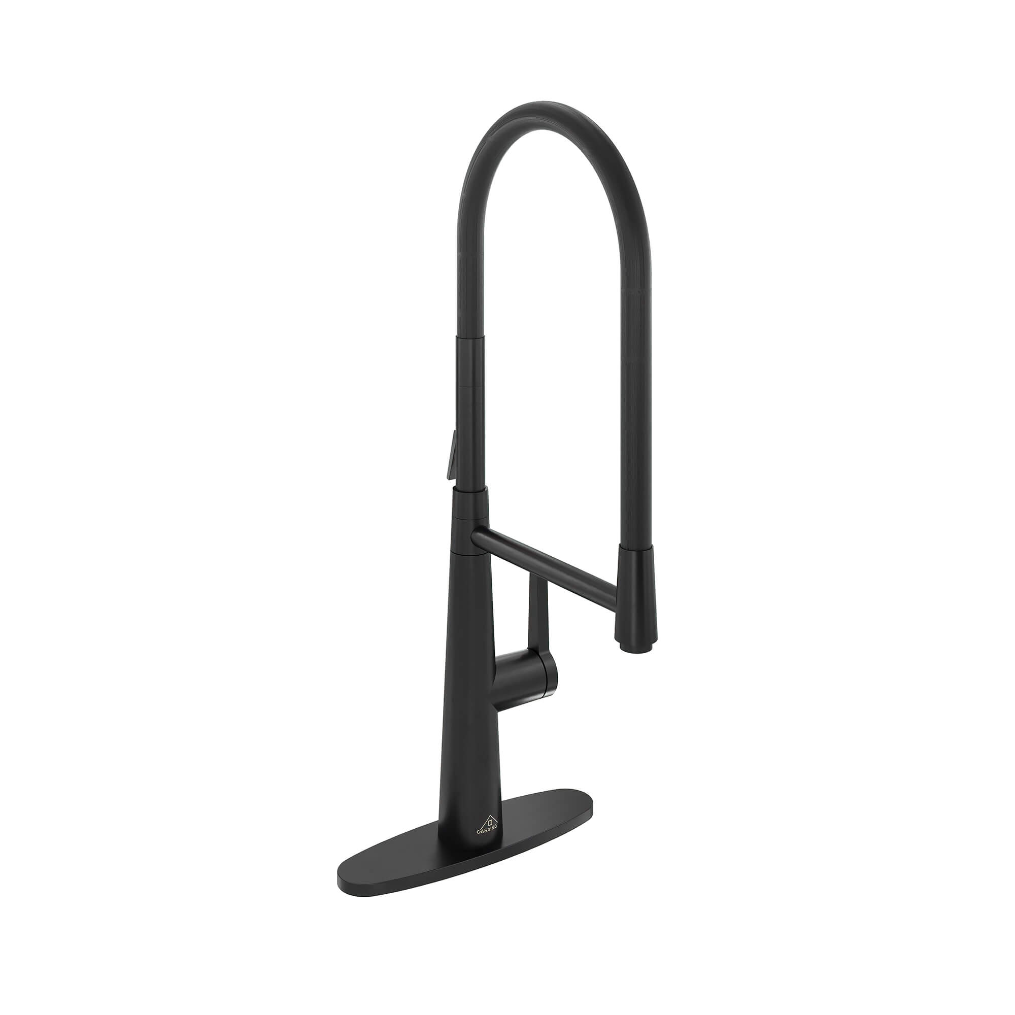 CASAINC 1.8GPM Silicone Kitchen Faucet in Brushed Nickel and More-CASAINC
