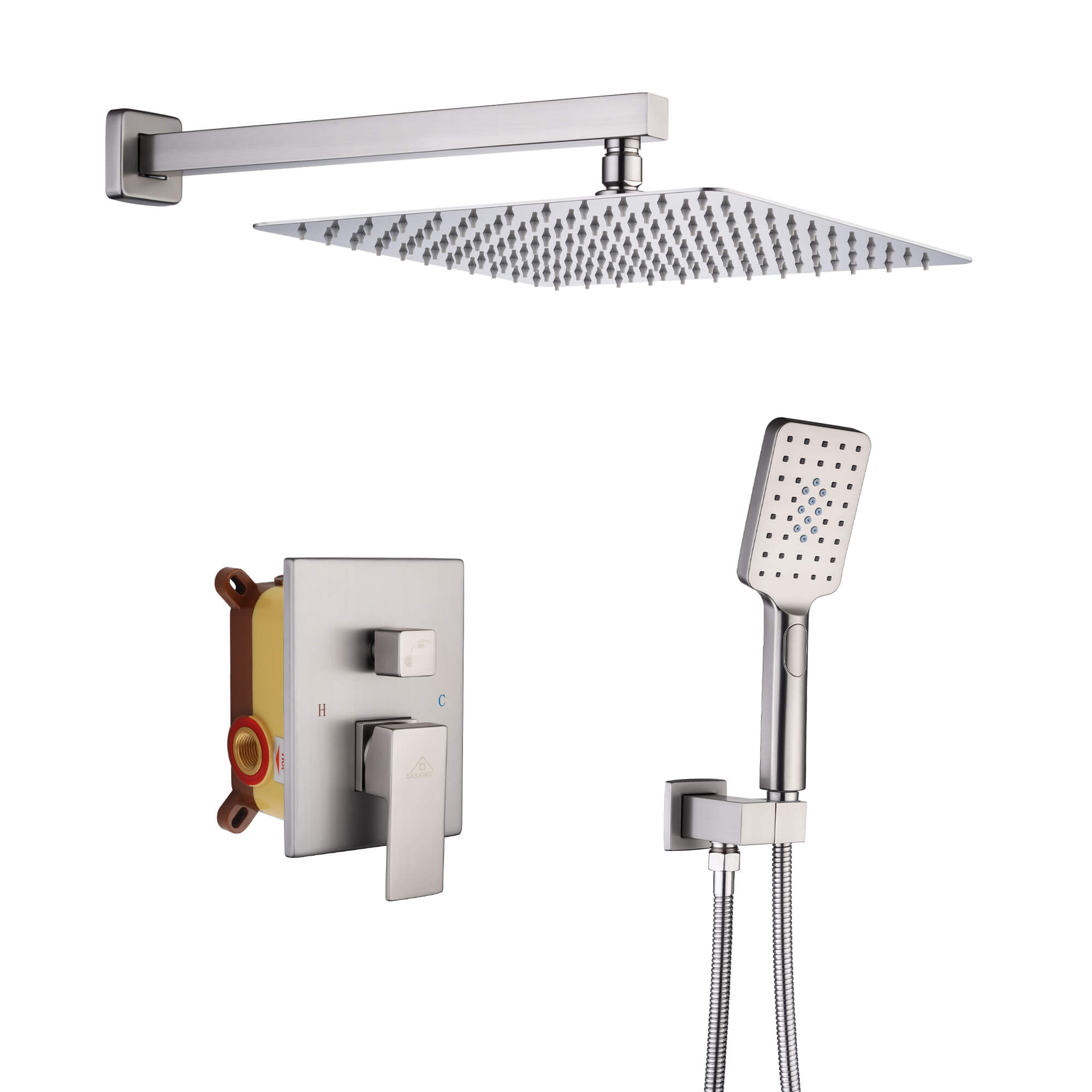 CASAINC Shower Systems with Rain Shower and Handheld  -CASAINC