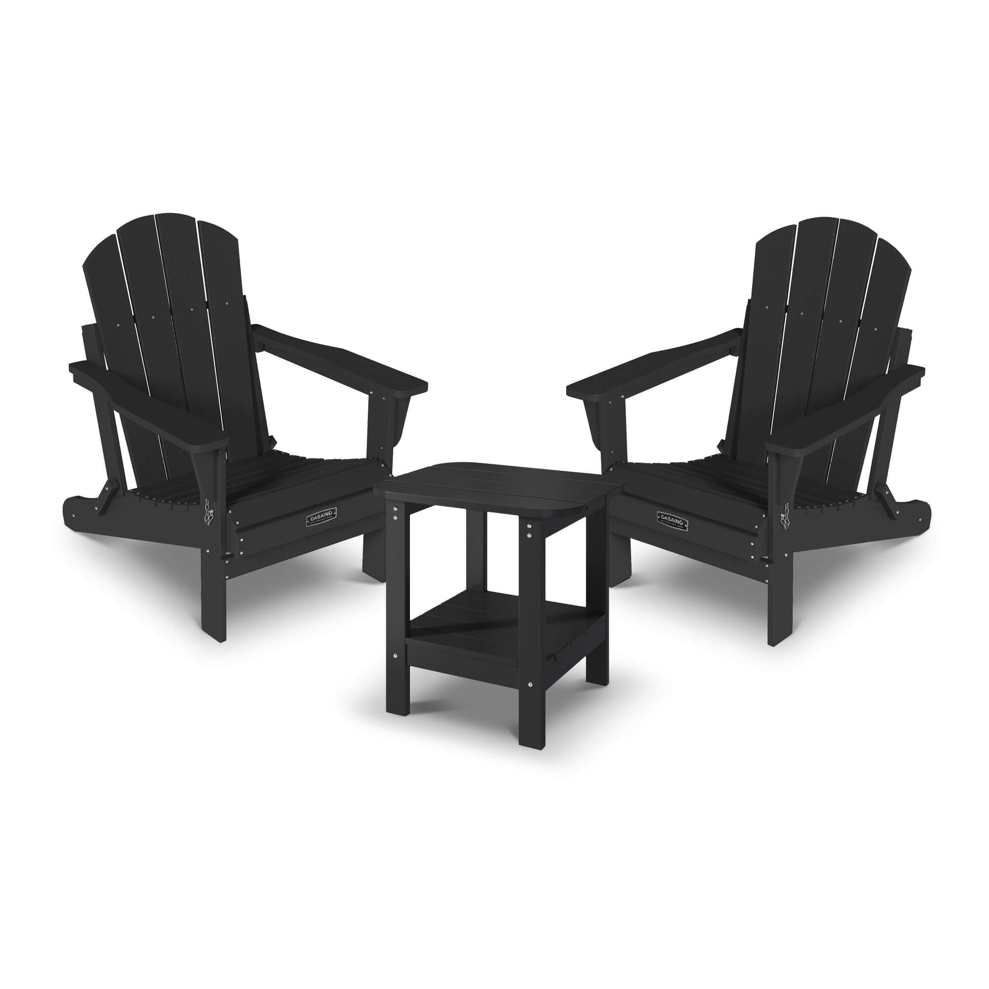 Double adirondack best sale chair plastic